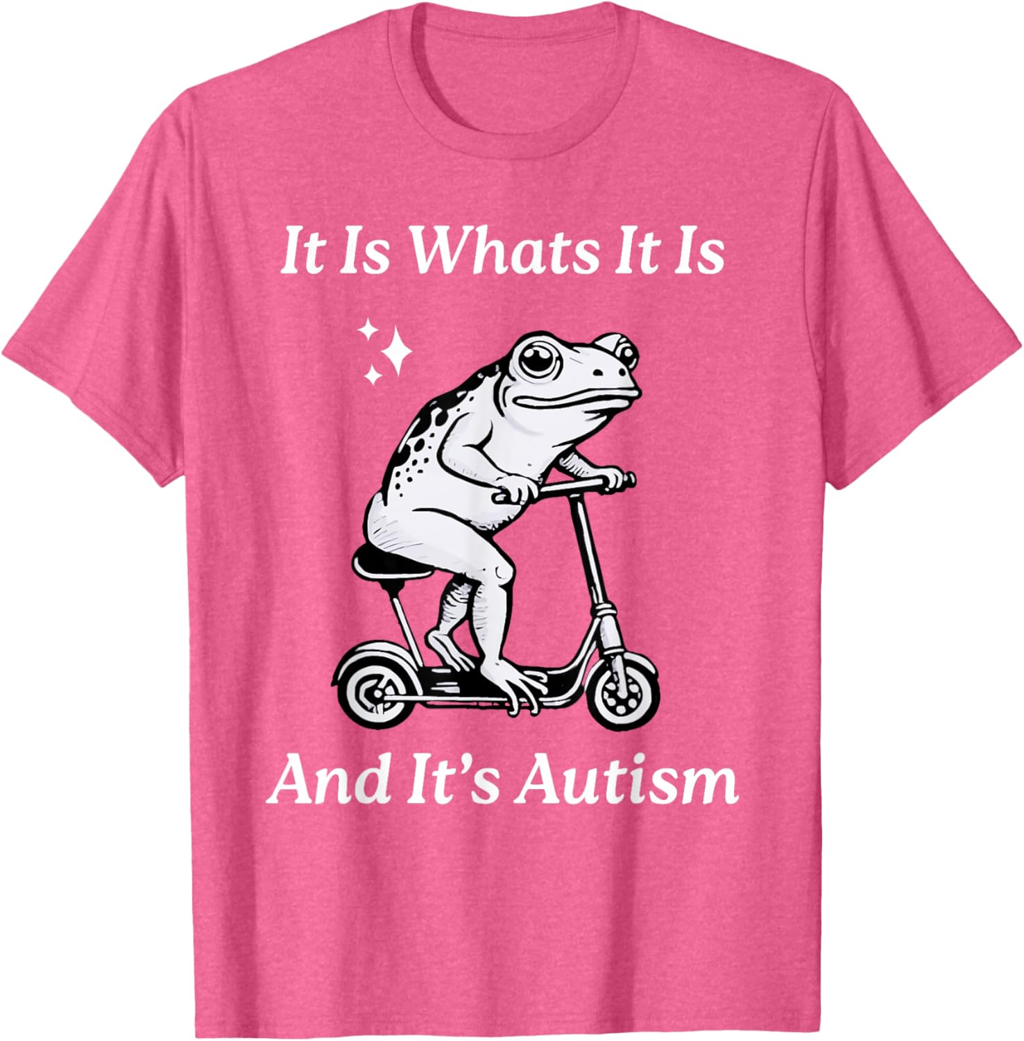 Humorous Autism Awareness T-Shirt - It Is What It Is Funny Meme - 3