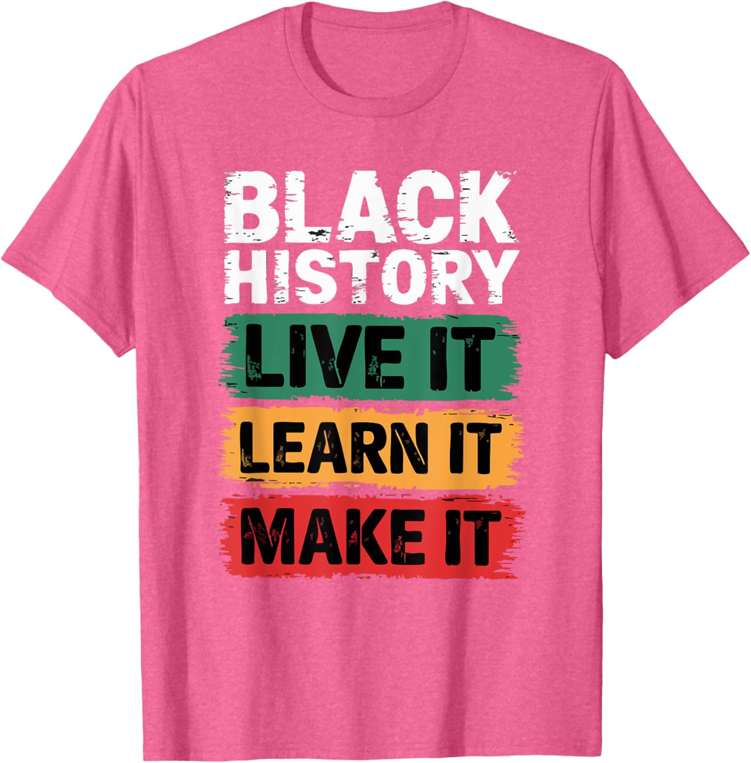 Afro Motivation Black History T-Shirt for Empowering Style and Spirit - 4