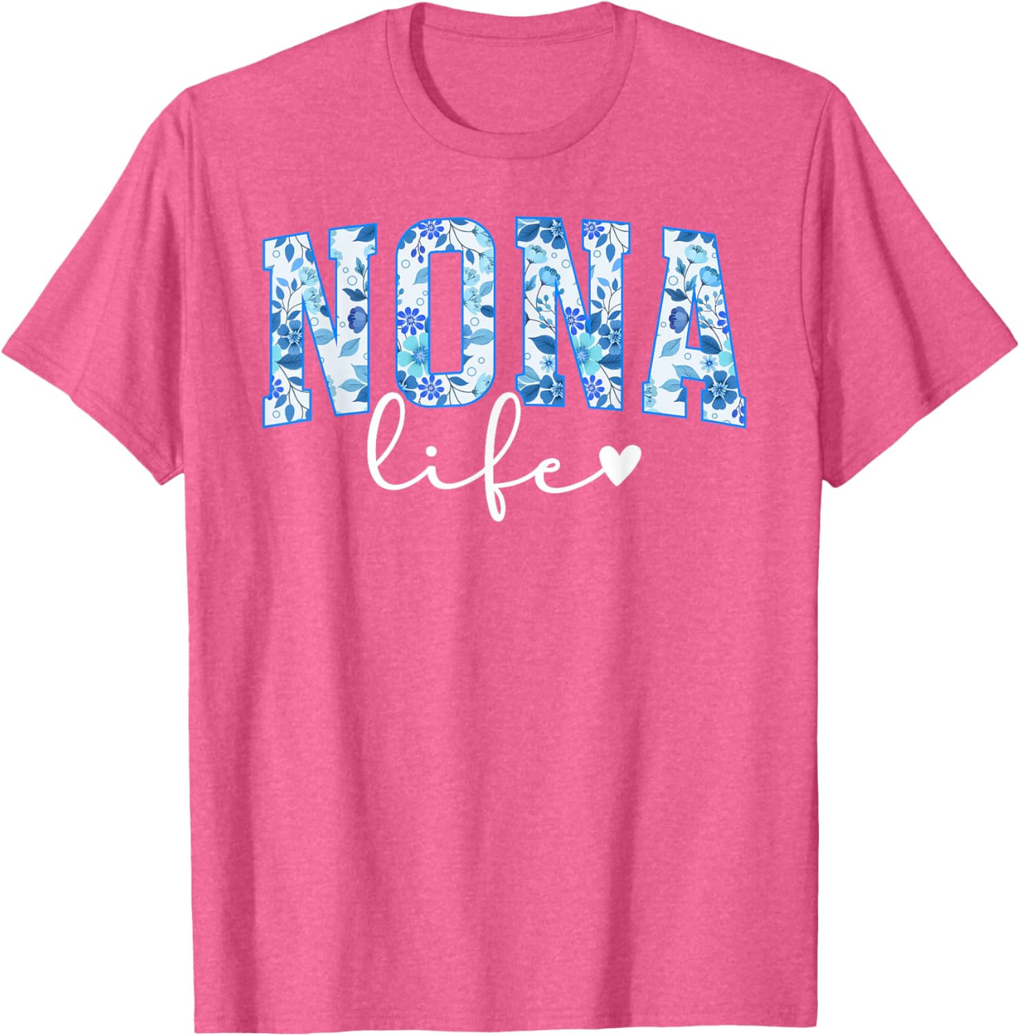 Nona Life Grandma T-Shirt for Loving Grandmothers - Cute Gift Idea - 14