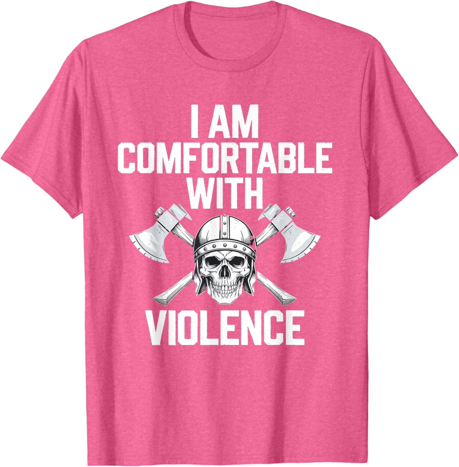 Warrior Spirit Viking Skull T-Shirt for Battle Enthusiasts and Fans - 14