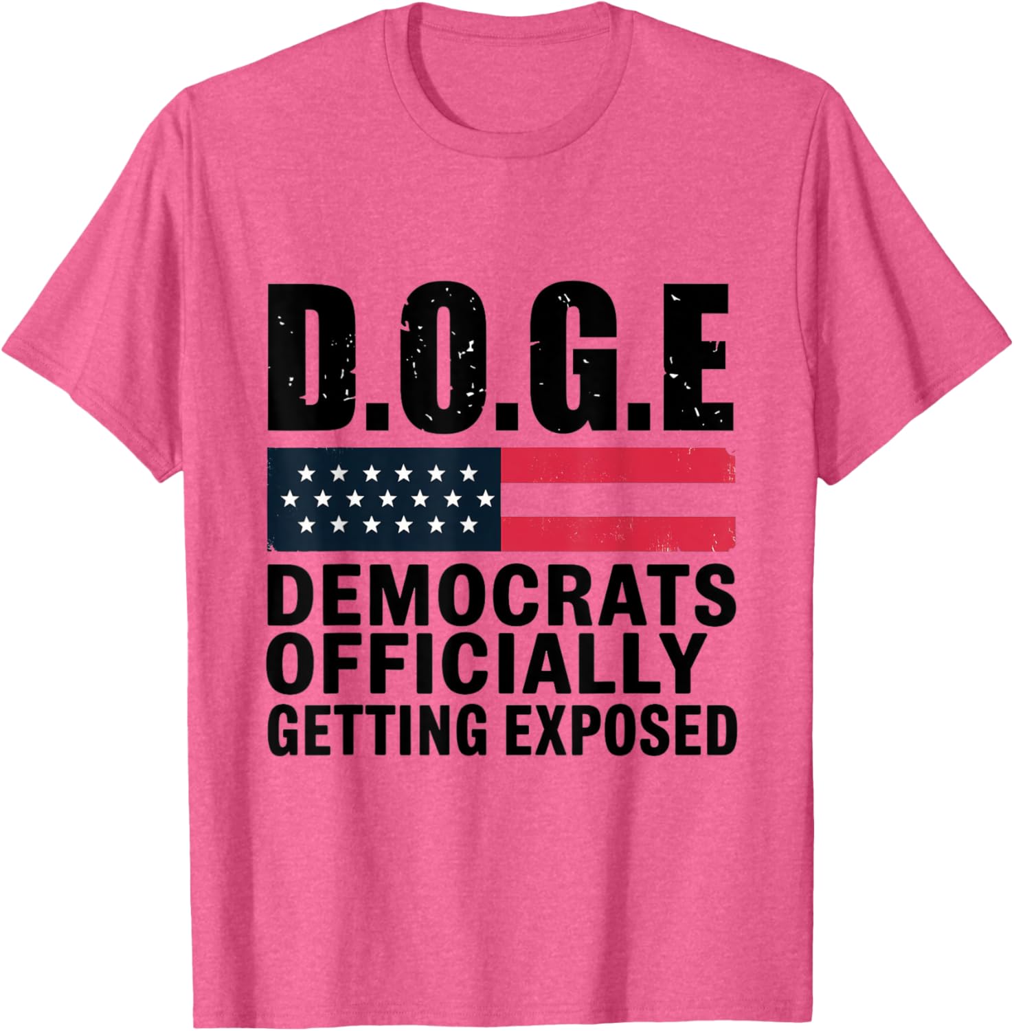 Funny DOGE Democrats Exposed T-Shirt for Fashionable Dog Lovers - 3