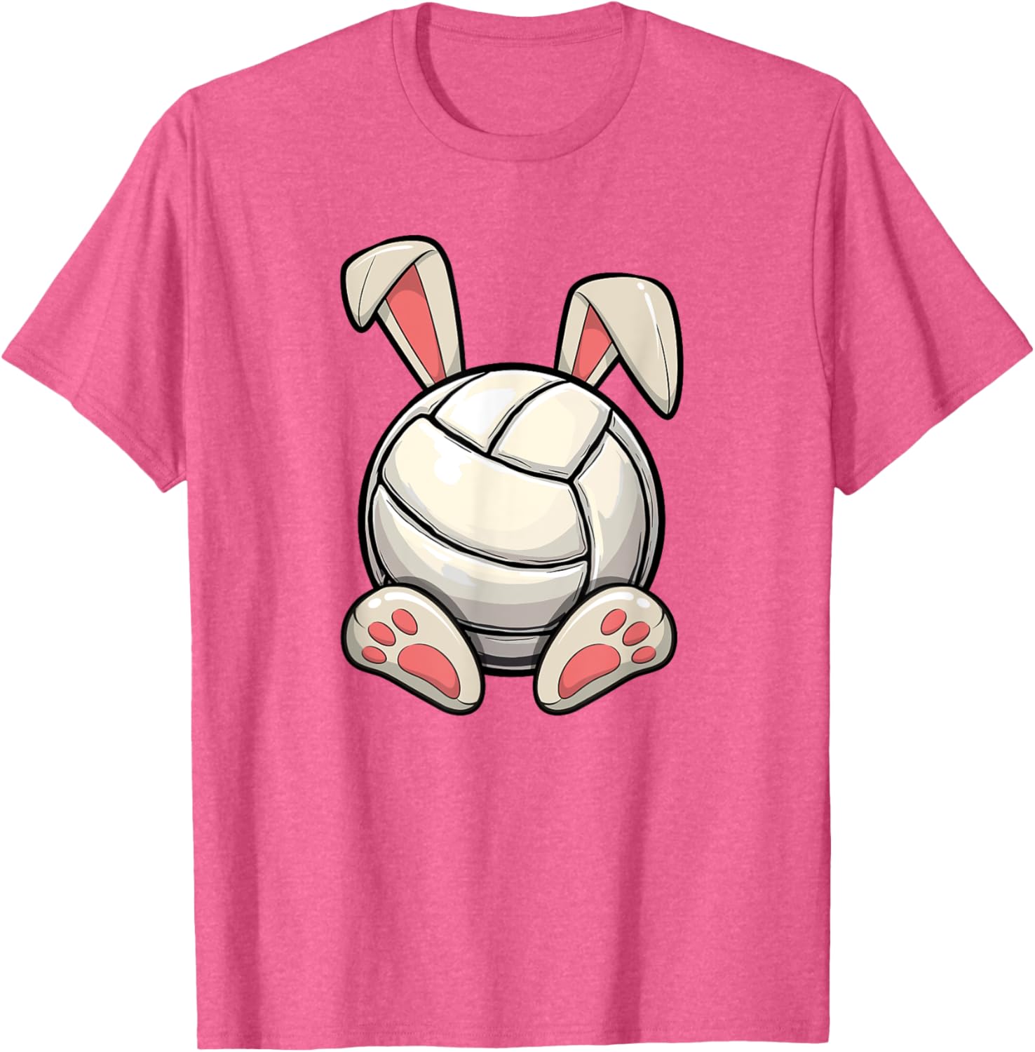 Easter Volleyball Bunny Ears T-Shirt for Kids' Egg Hunt Fun - 10