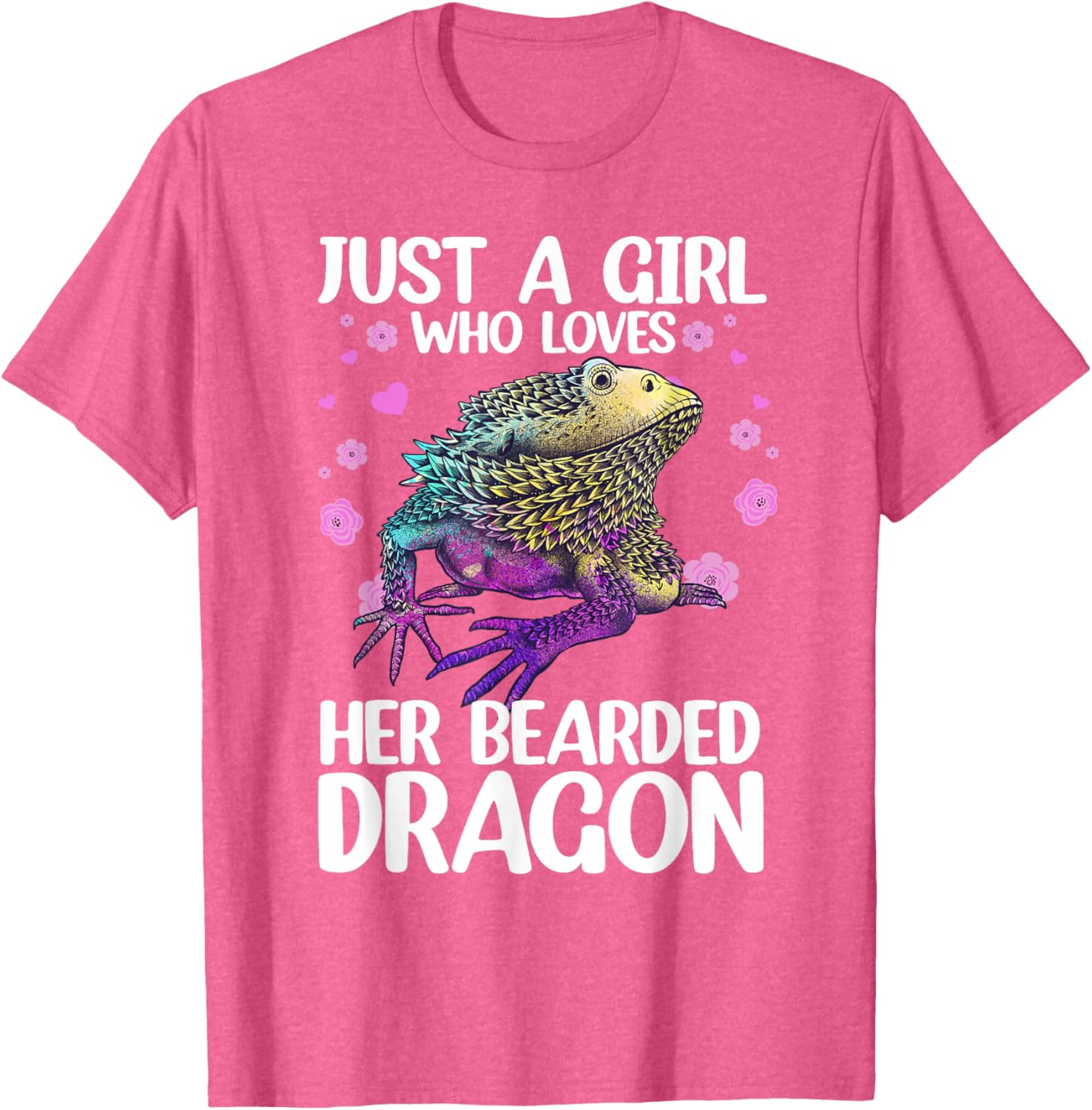 Cool Bearded Dragon T-Shirt for Women Perfect Gift for Reptile Lovers - 24