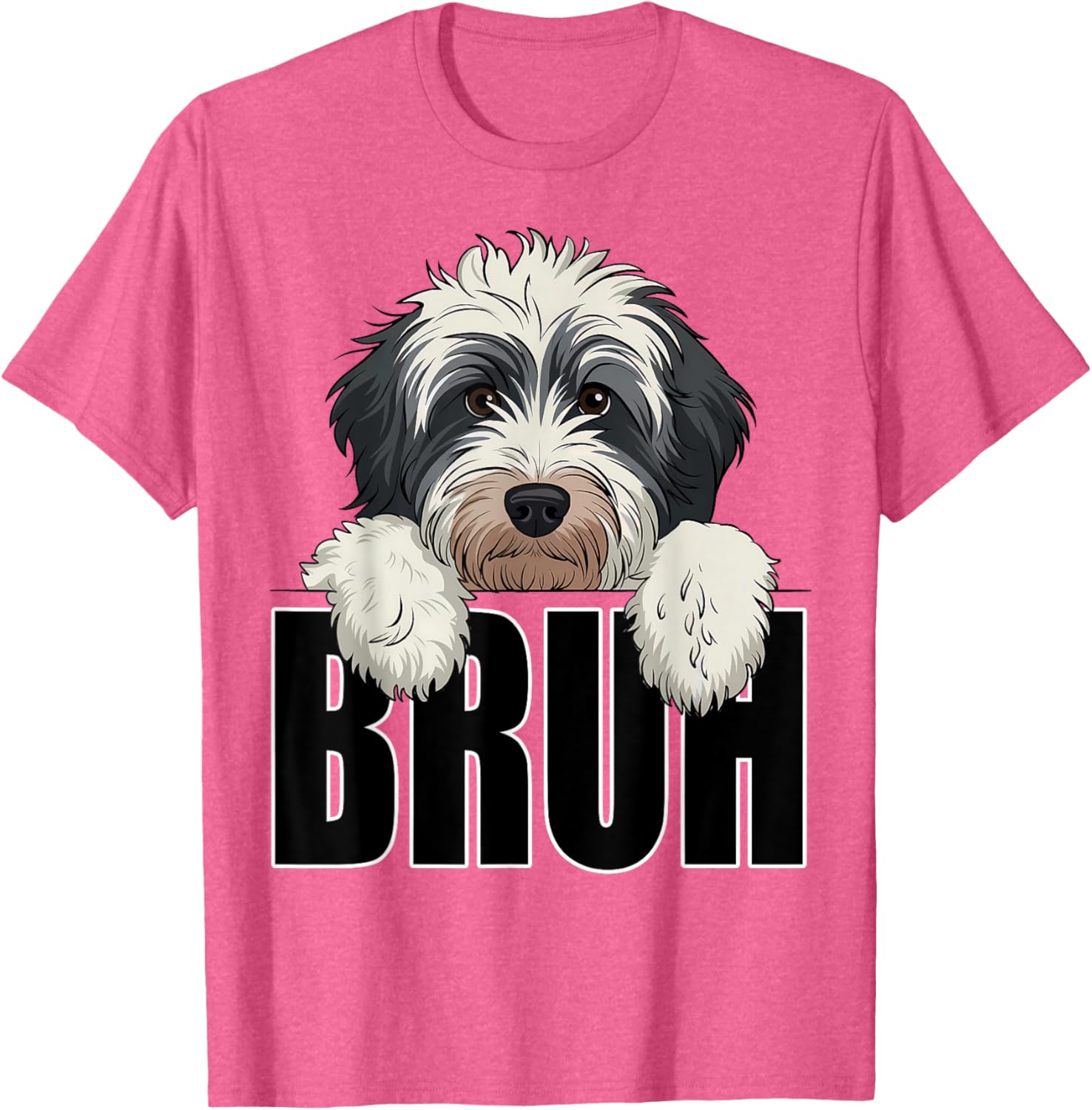 Funny Bruh Bernedoodle T-Shirt for Dog Lovers - Perfect for Boys and Kids - 28