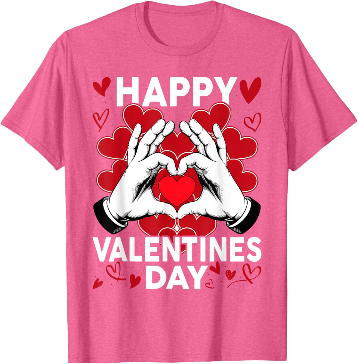 Happy Valentine's Day Couples Love T-Shirt for Perfect Date Night - 14