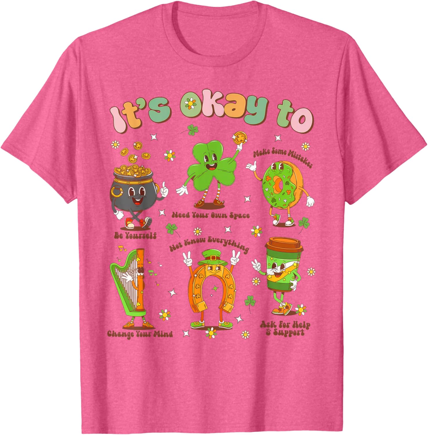 St Patrick's Day School Counselor Shamrock T-Shirt for Festive Fun - 19