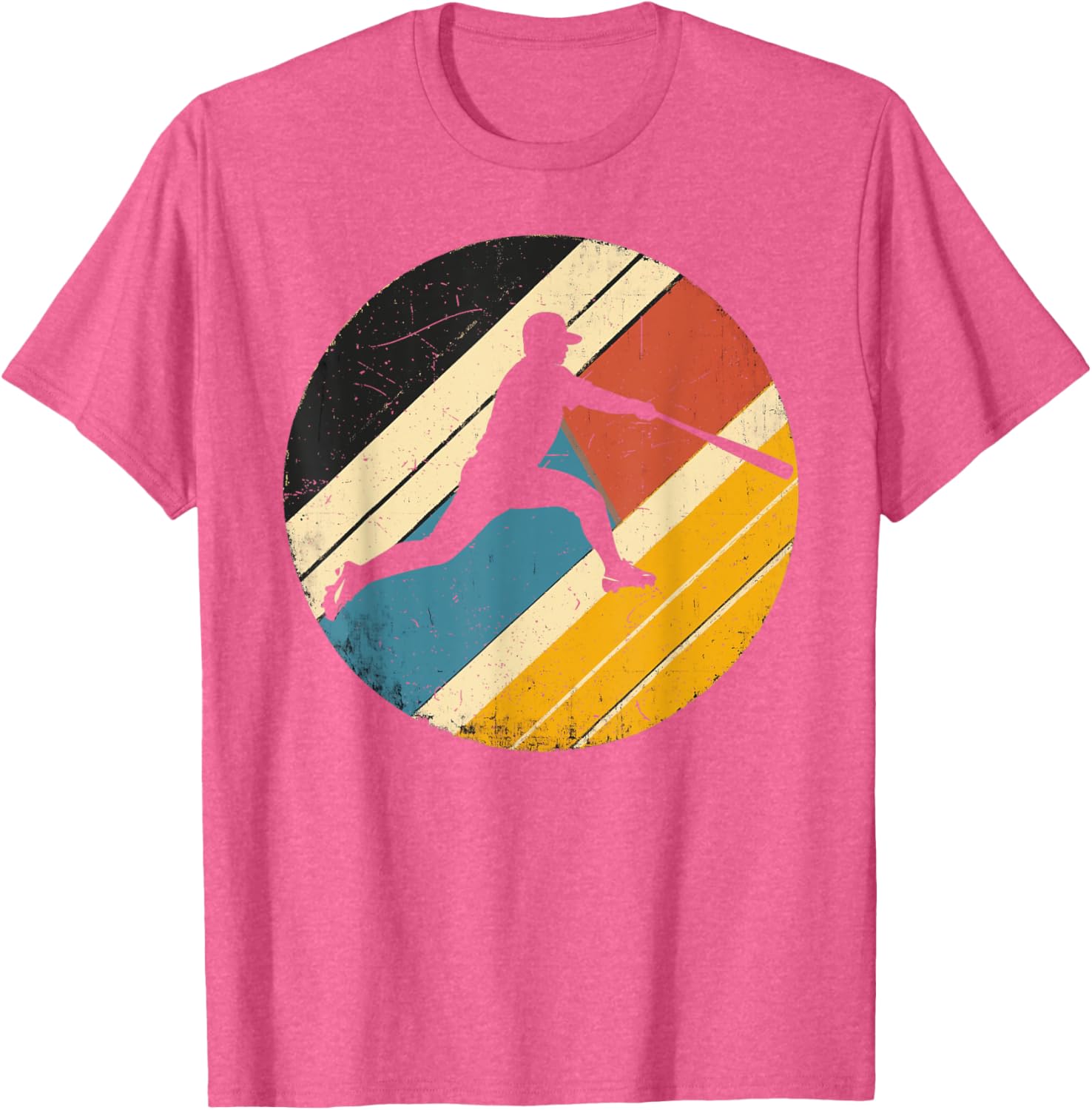 Retro Vintage Baseball Player T-Shirt for Men, Women, and Kids - 28