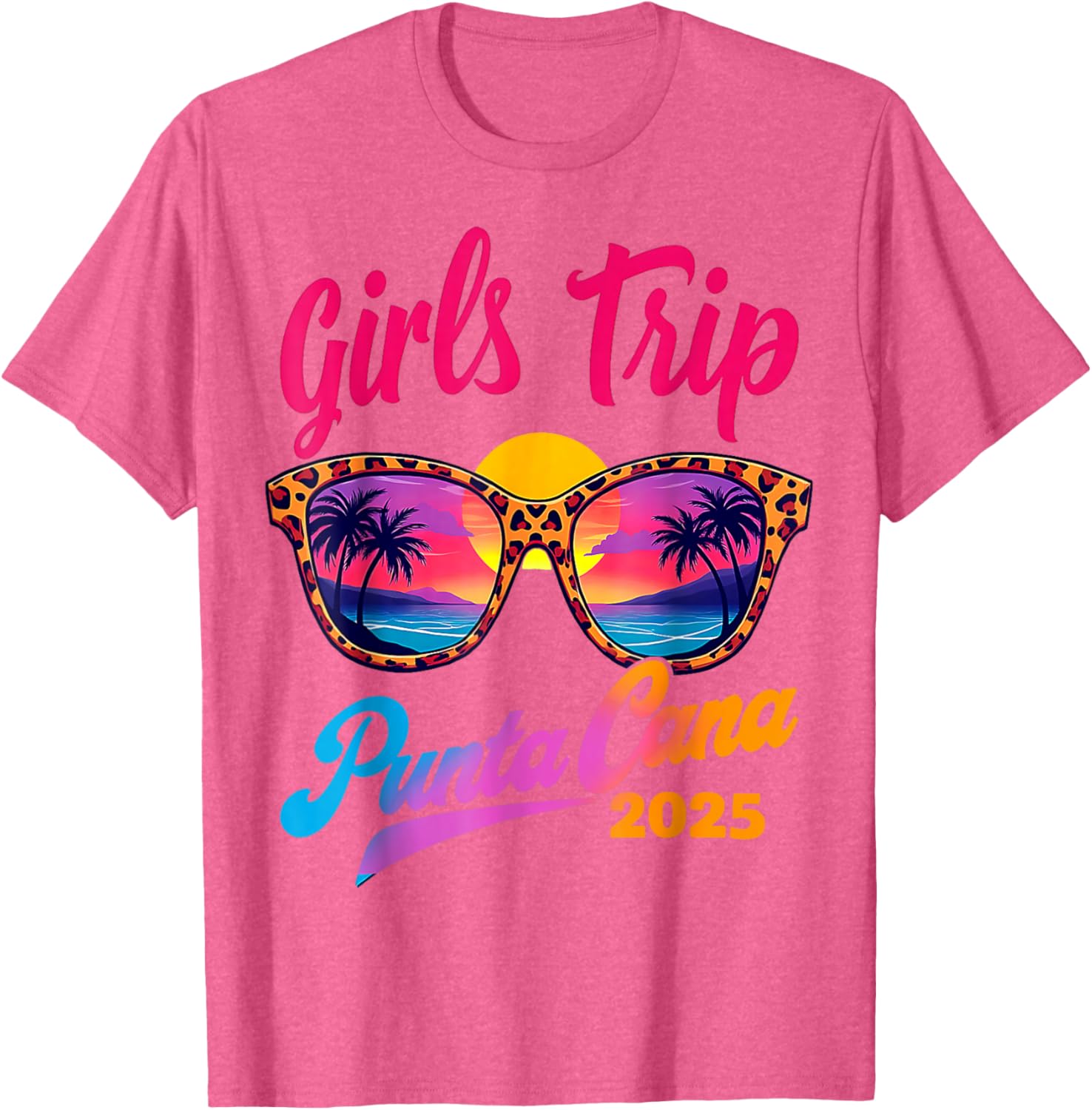 Girls Trip Punta Cana 2025 Matching Summer T-Shirt for Women - 19