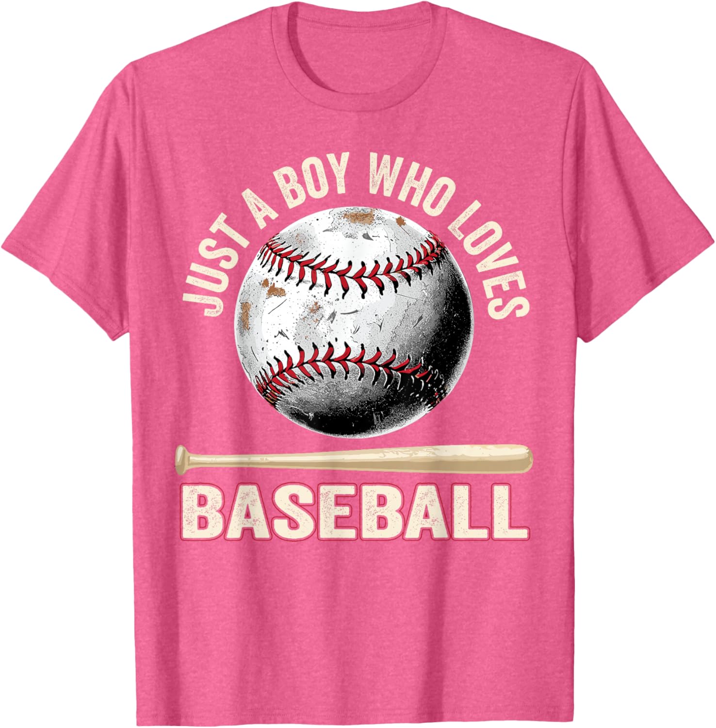 Funny Just A Boy Who Loves Baseball T-Shirt for Fans and Players - 13