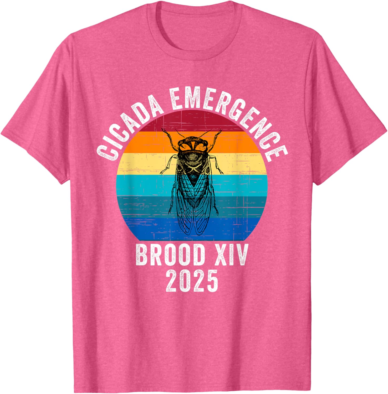 Cicada Emergence Brood XIV 2025 Funny T-Shirt for Nature Lovers - 25