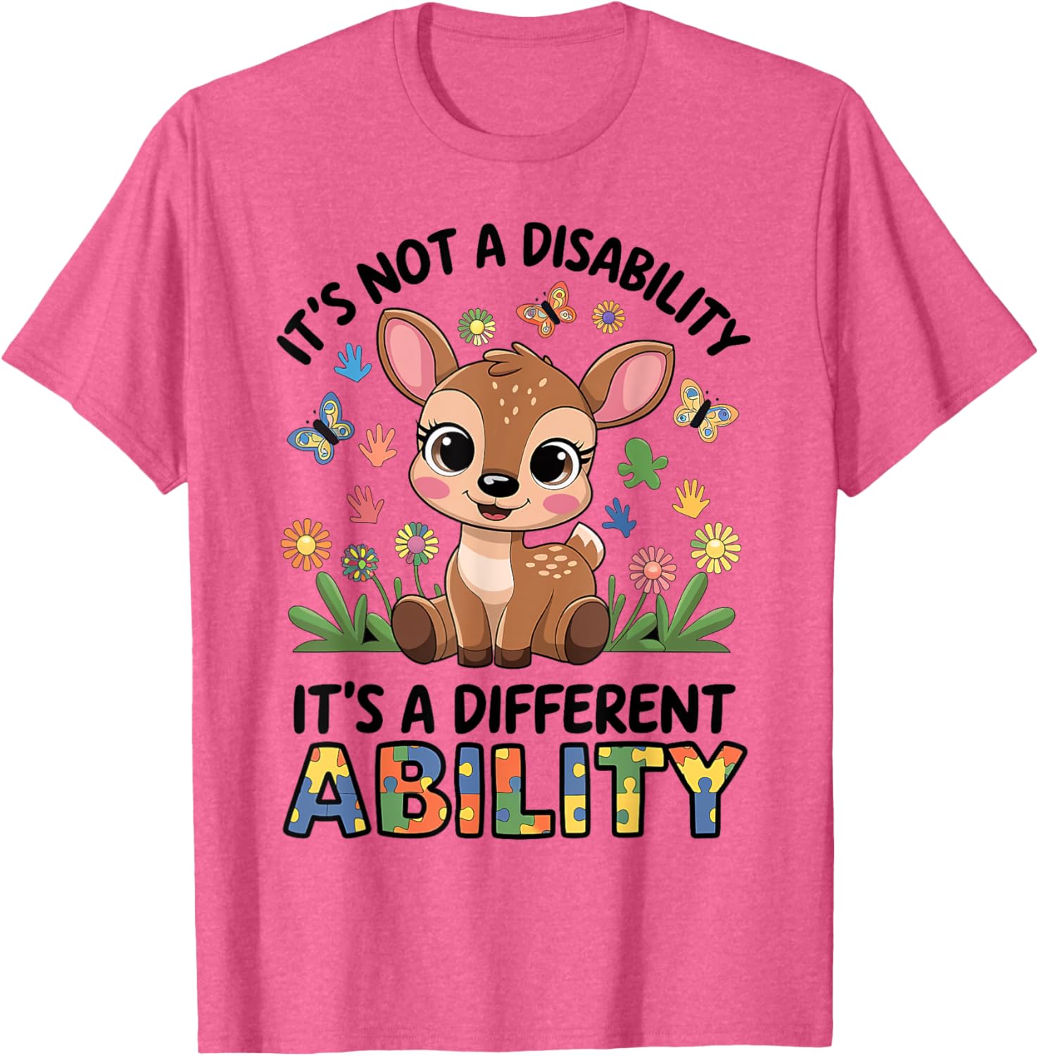 Autism Awareness T-Shirt Celebrating Different Abilities in Style - 3