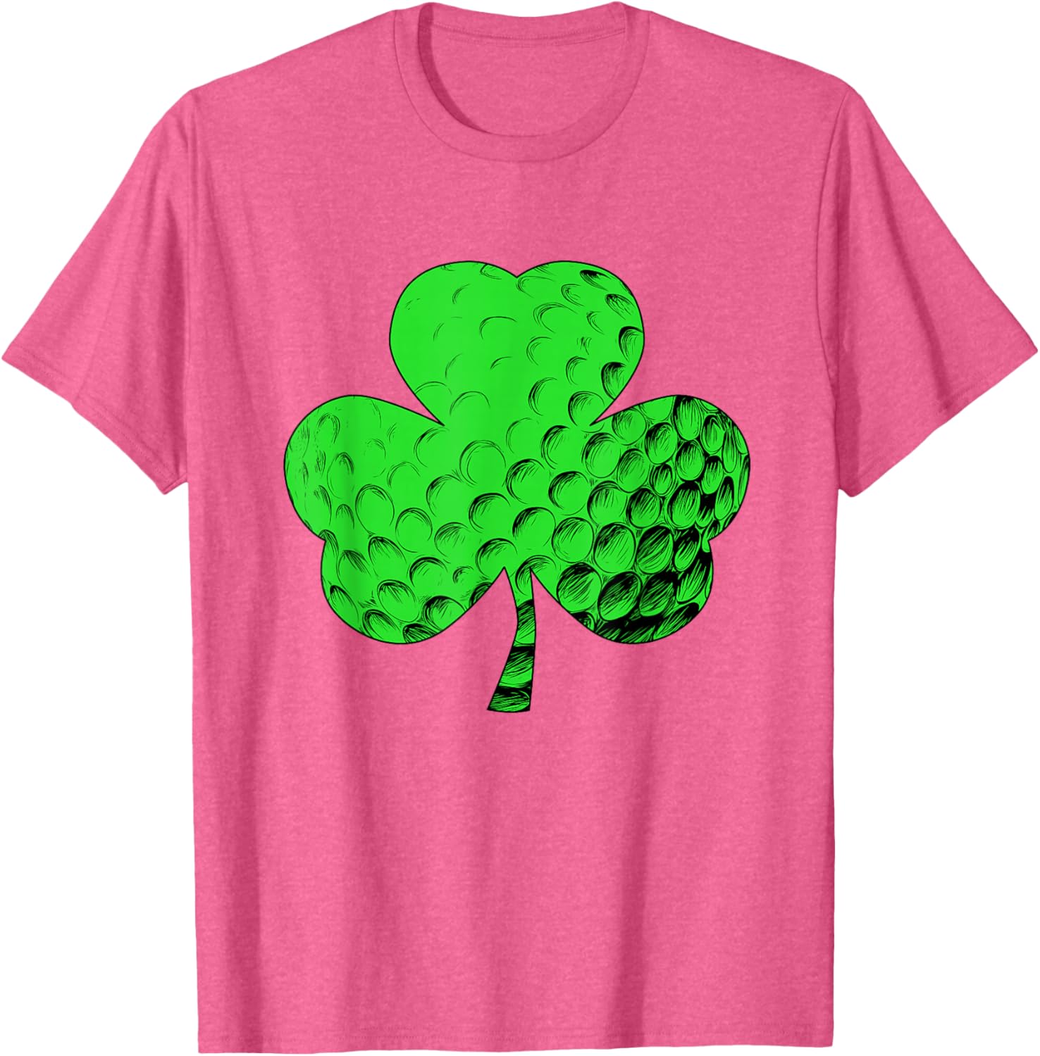 Irish Shamrock Golfing T-Shirt for St. Patrick's Day Celebration - 4