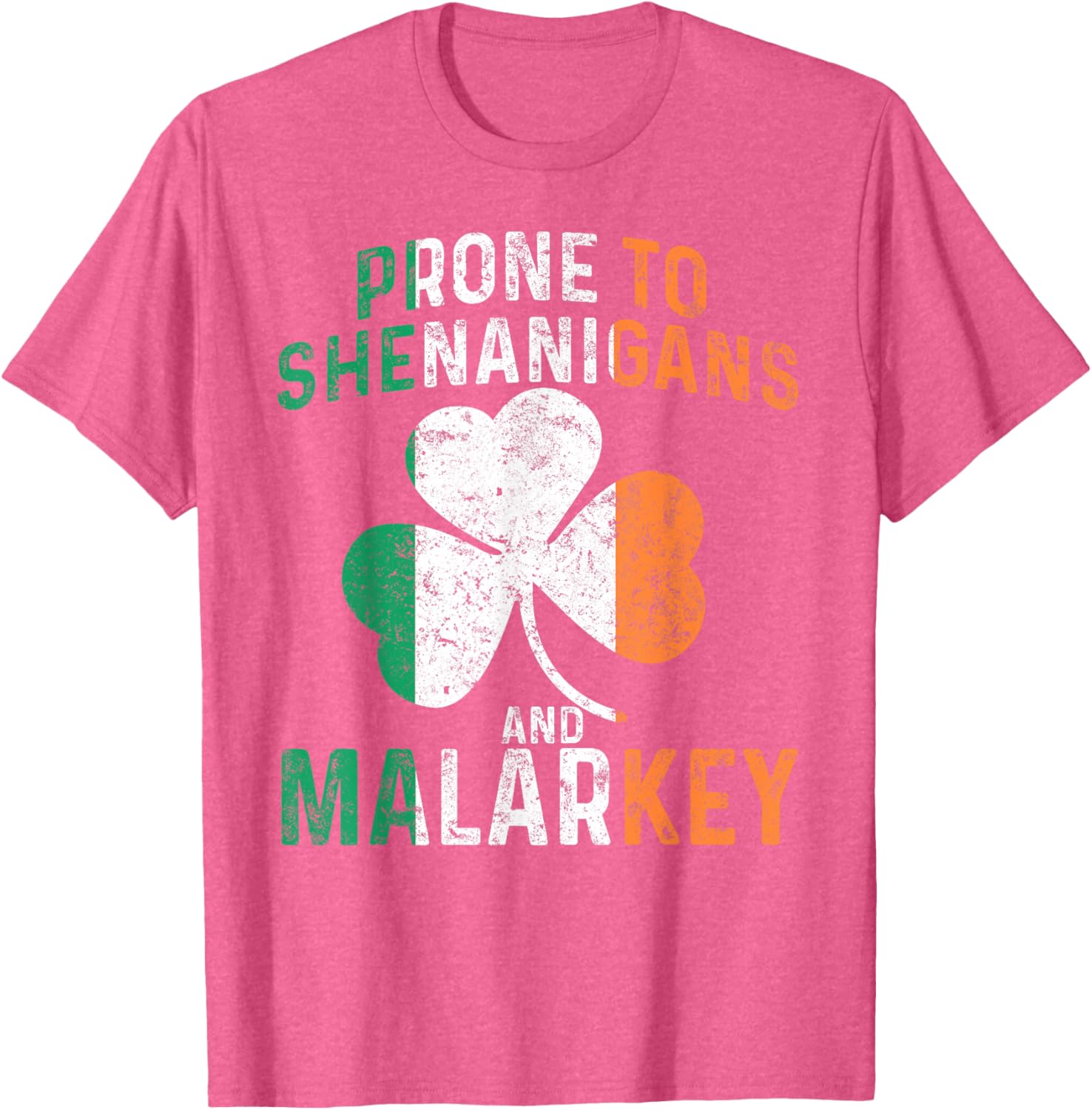 Funny St Patricks Day Boys T-Shirt Prone To Shenanigans And Malarkey - 27