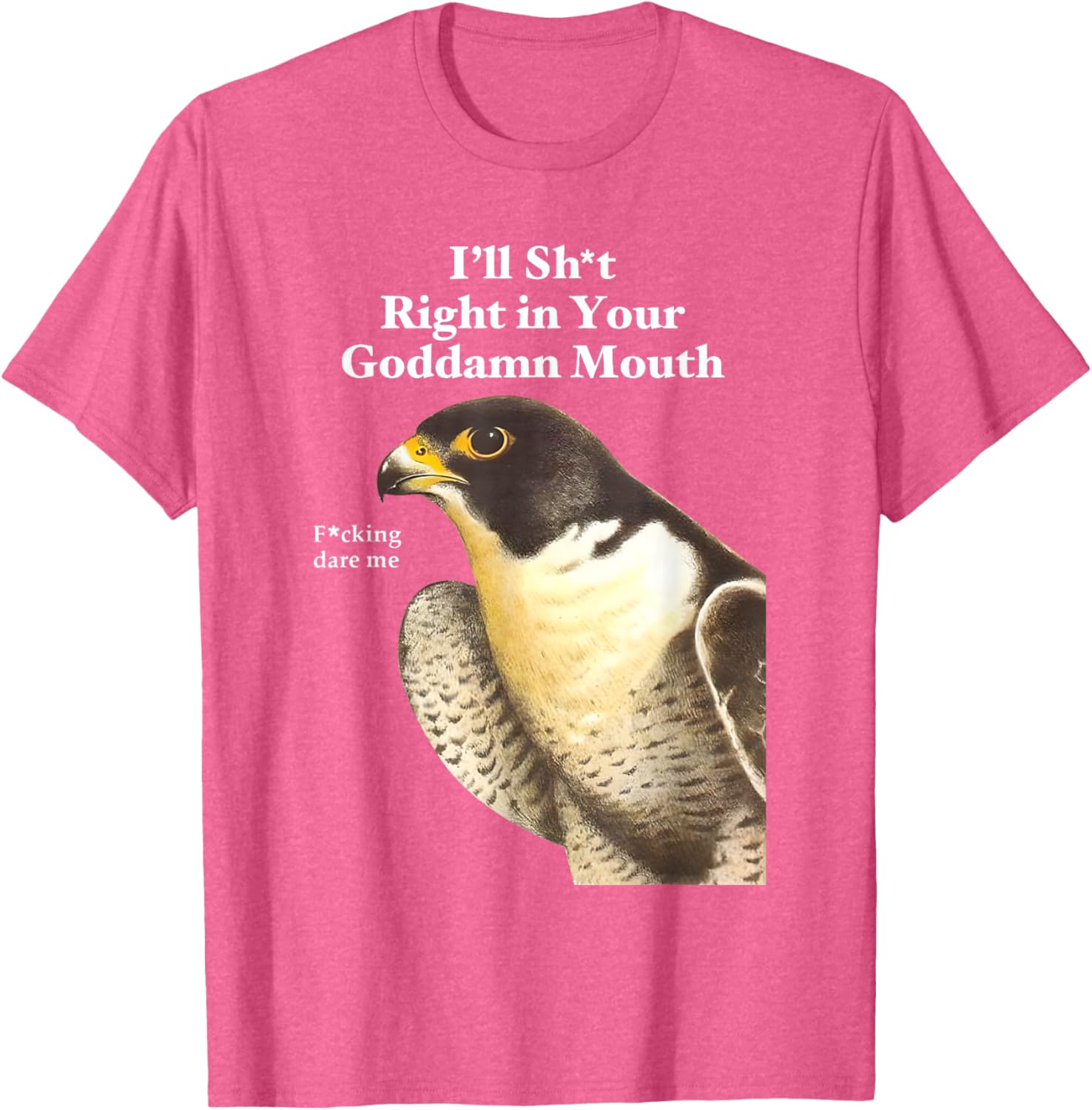 Funny Saying Quote T-Shirt I'll Sht Right in Your Goddamn Mouth - 6