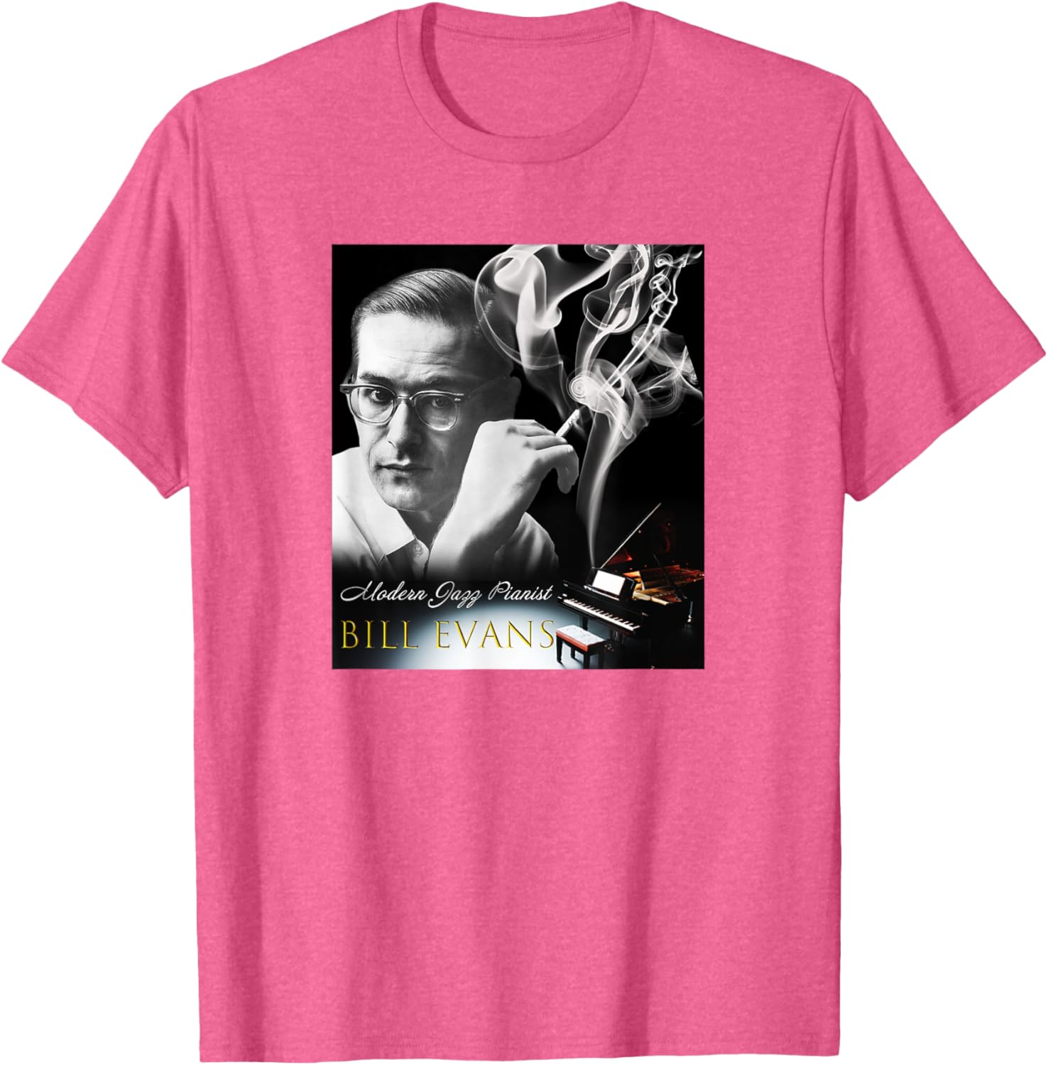 Bill Evans 001 T-Shirt for Music Lovers - Stylish and Comfortable Apparel - 11