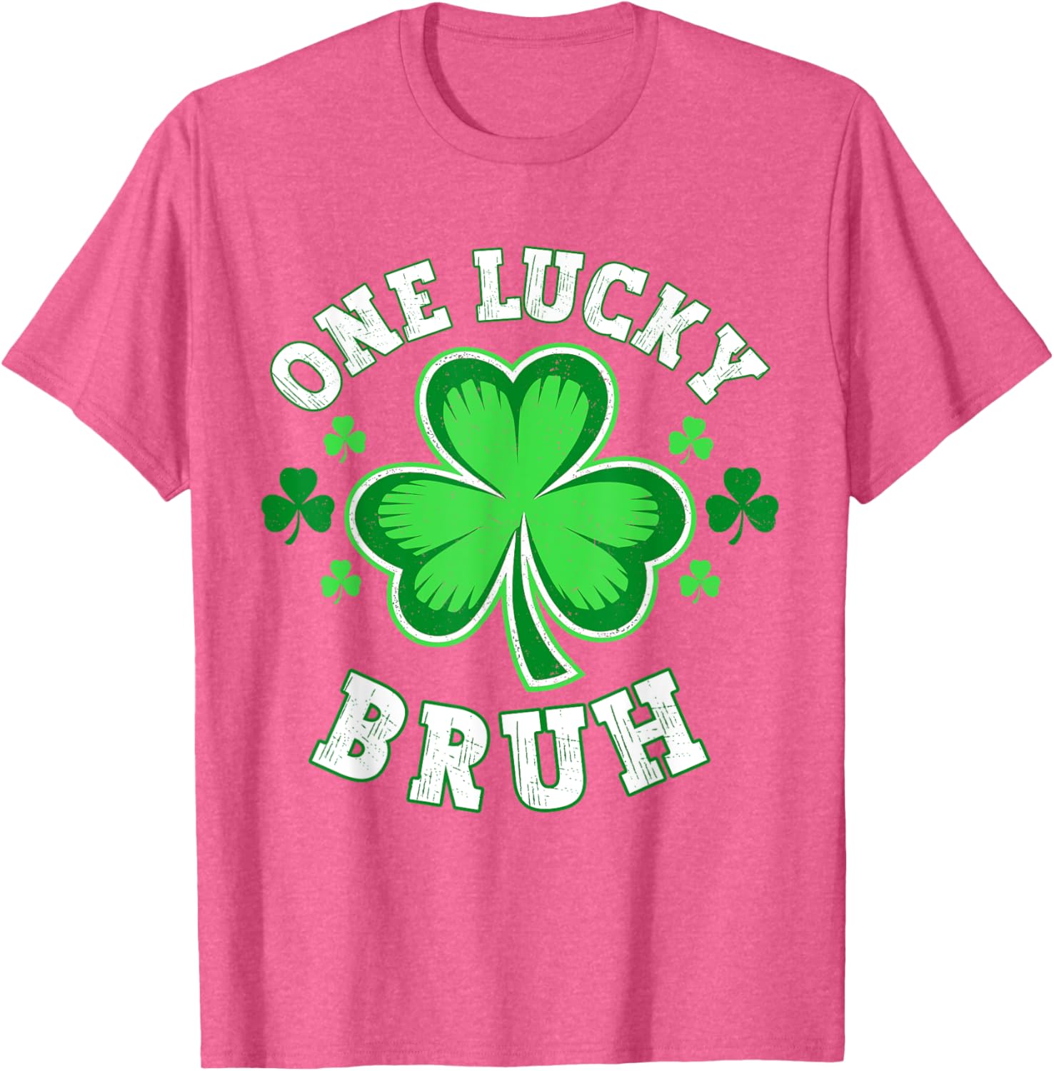 One Lucky Bruh St Patrick's Day Leprechaun T-Shirt for Fun Celebrations - 27