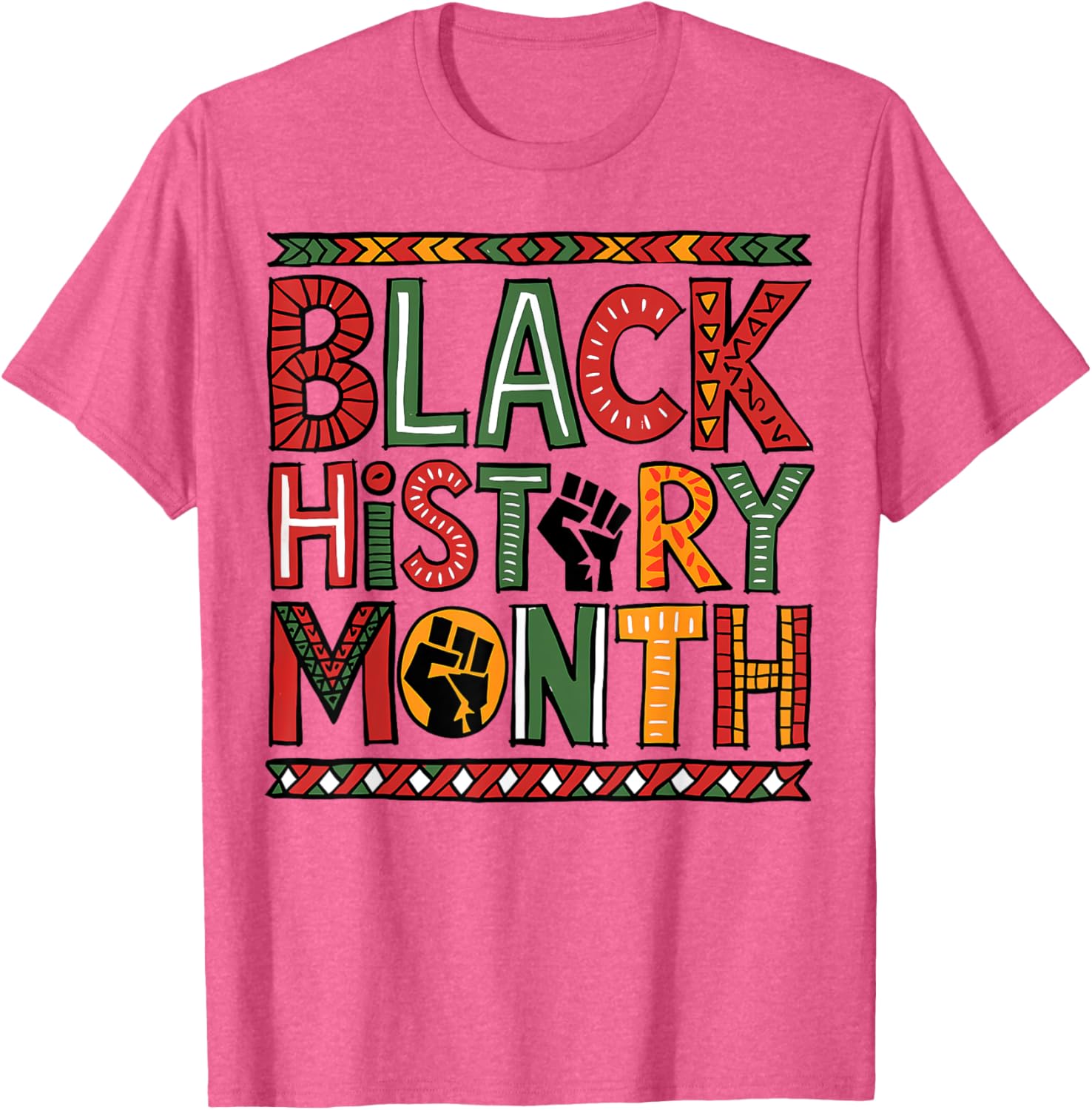 Black History Month African American Heritage T-Shirt for All Ages - 6