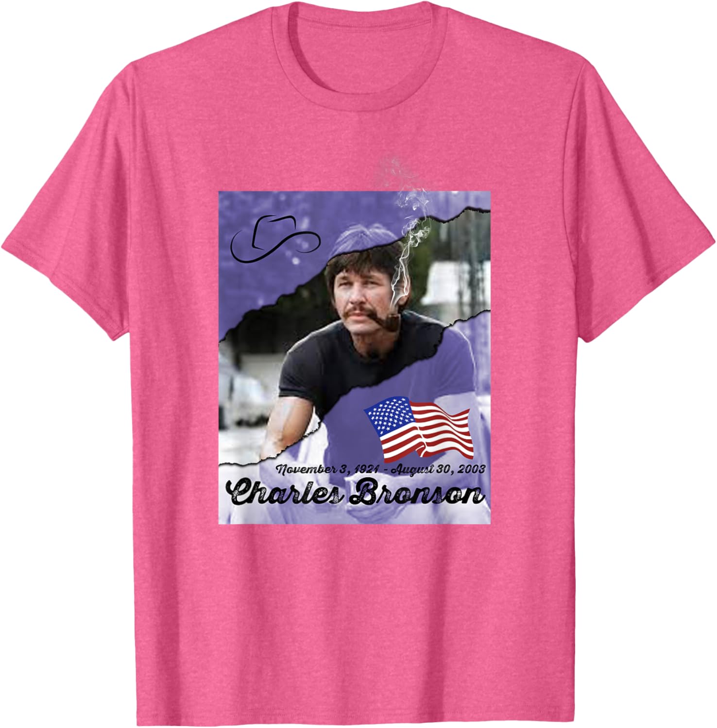 Charles Bronson 002 T-Shirt for Fans of Classic Movies and Style - 20