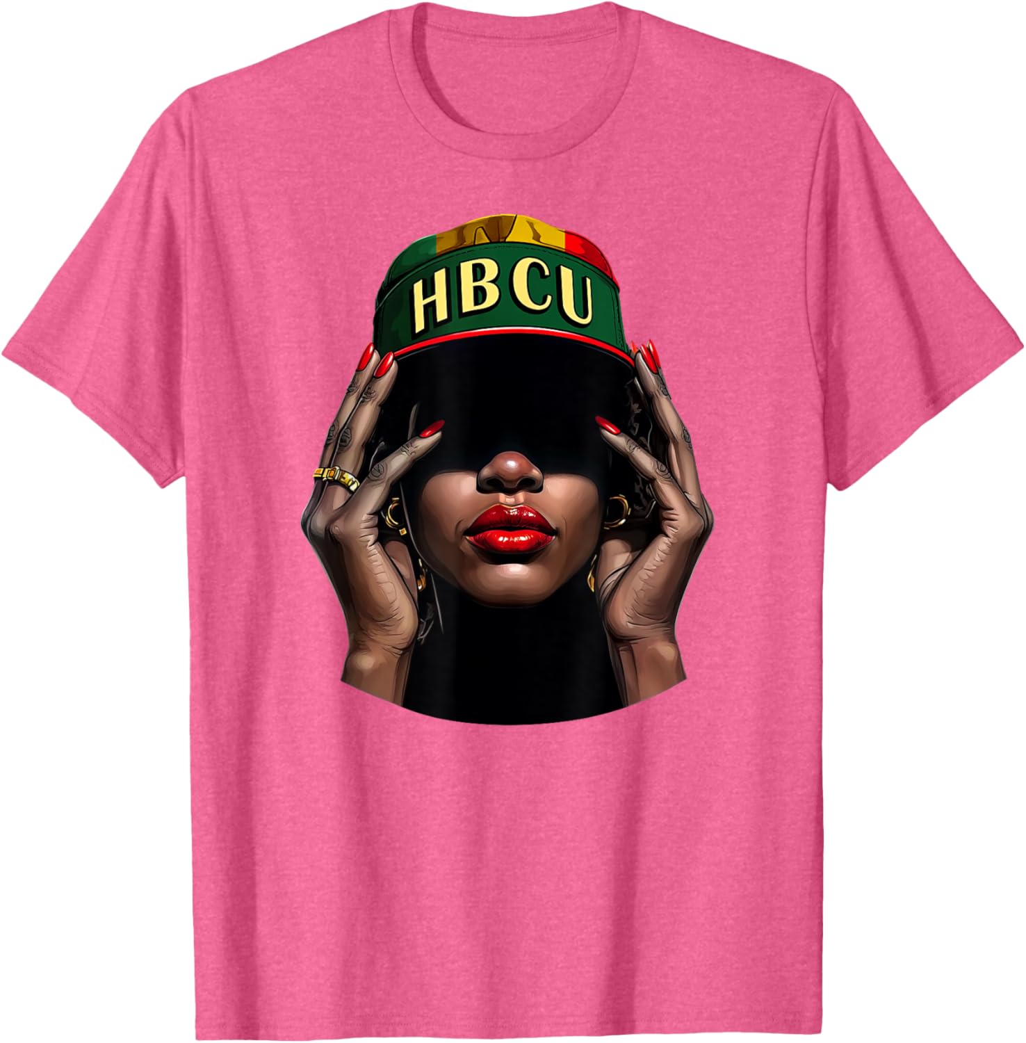 HBCU Beautiful Black Educated Girl Black History Month T-Shirt - 8