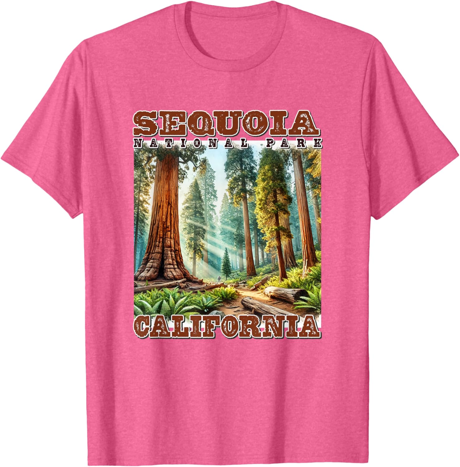 Vintage Sequoia National Camping T-Shirt for Nature Lovers and Adventurers - 2