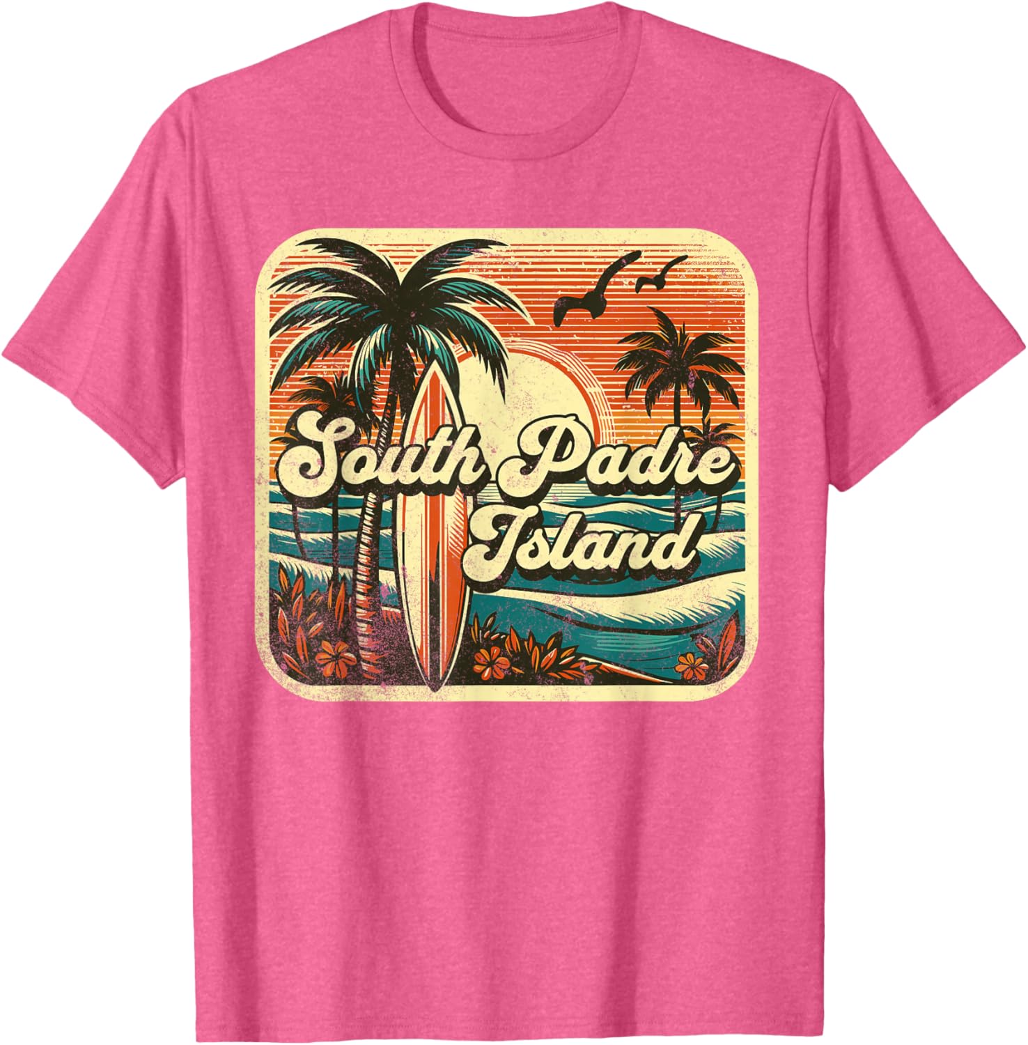 South Padre Island T-Shirt for Beach Lovers - Casual Summer Style - 22