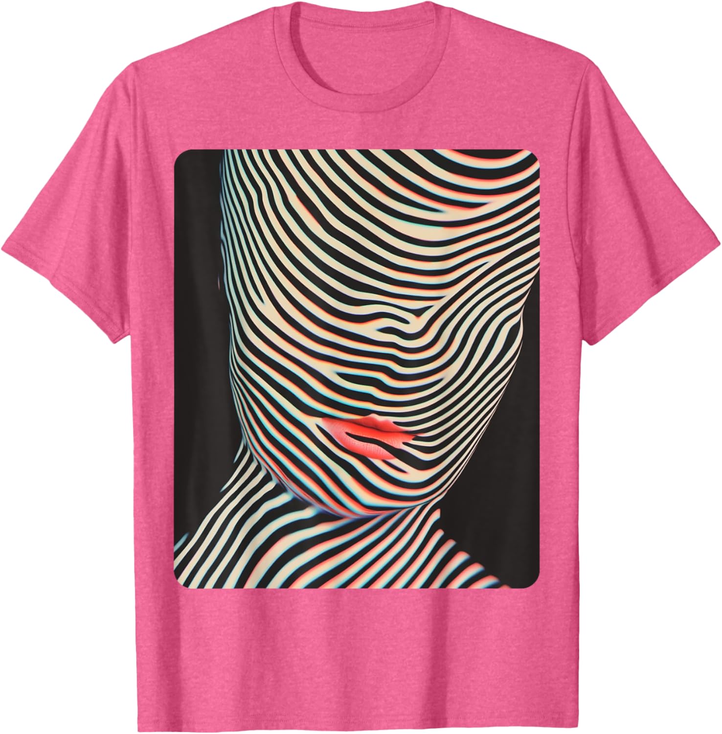 Chic Women's Abstract Designer T-Shirt for Stylish Fashion Lovers - 21
