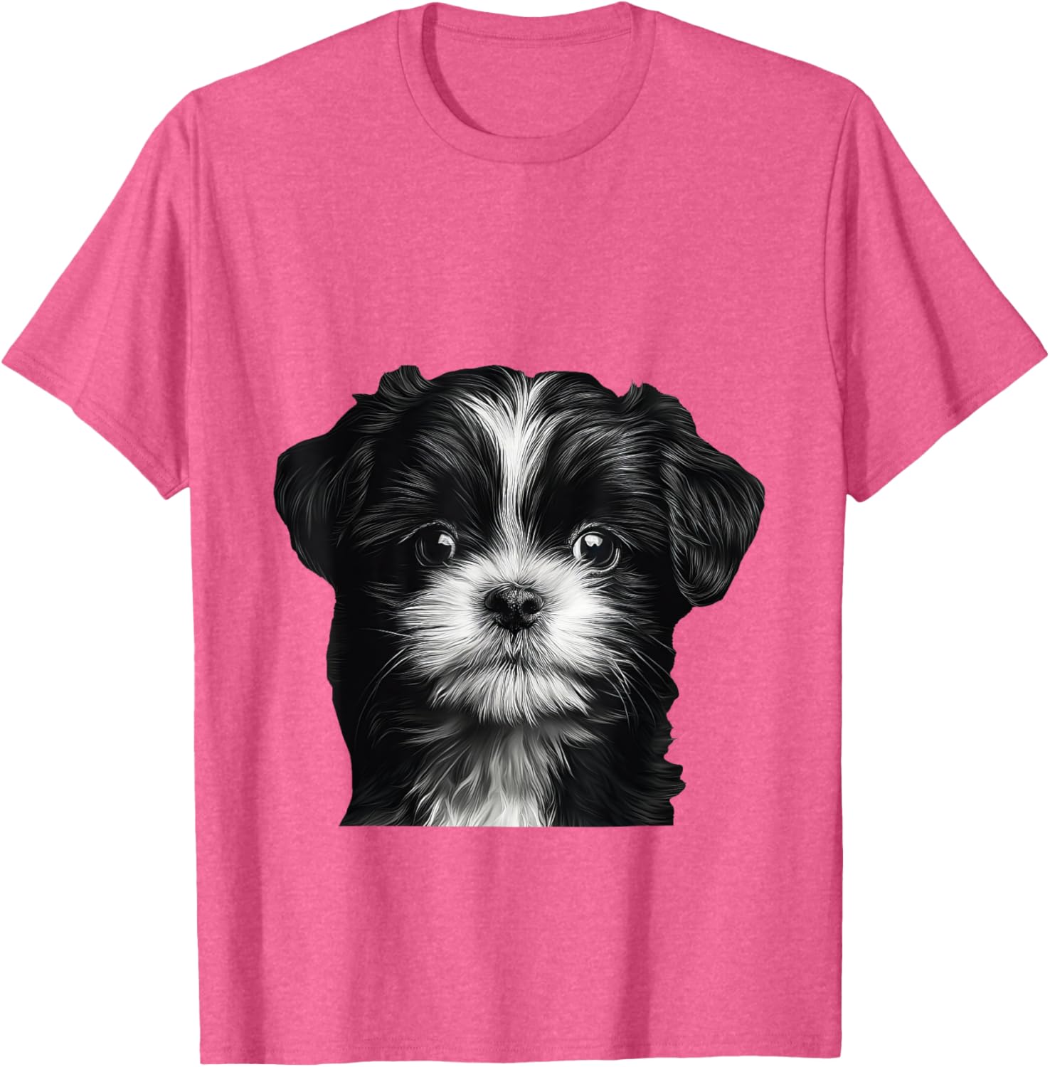 Adorable Shih Tzu Puppy T-Shirt for Dog Lovers - Cute Pet Apparel - 9