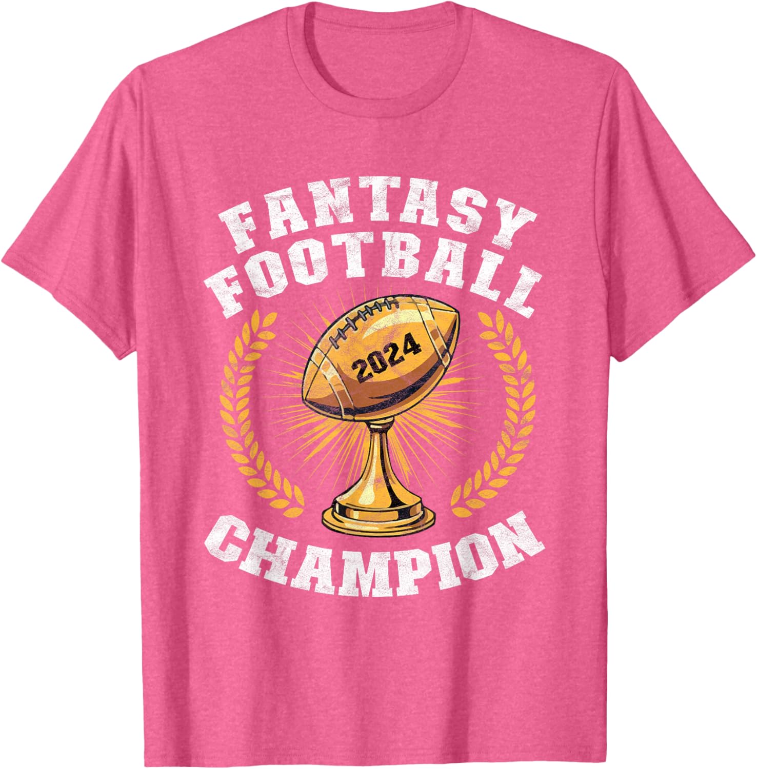 Fantasy Football Champion T-Shirt 2024 for Men and Boys Gift - 12