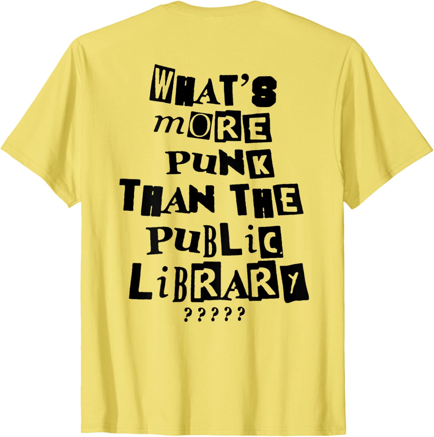 Punk Library T-Shirt for Book Lovers | Unique Graphic Tee Design - 7