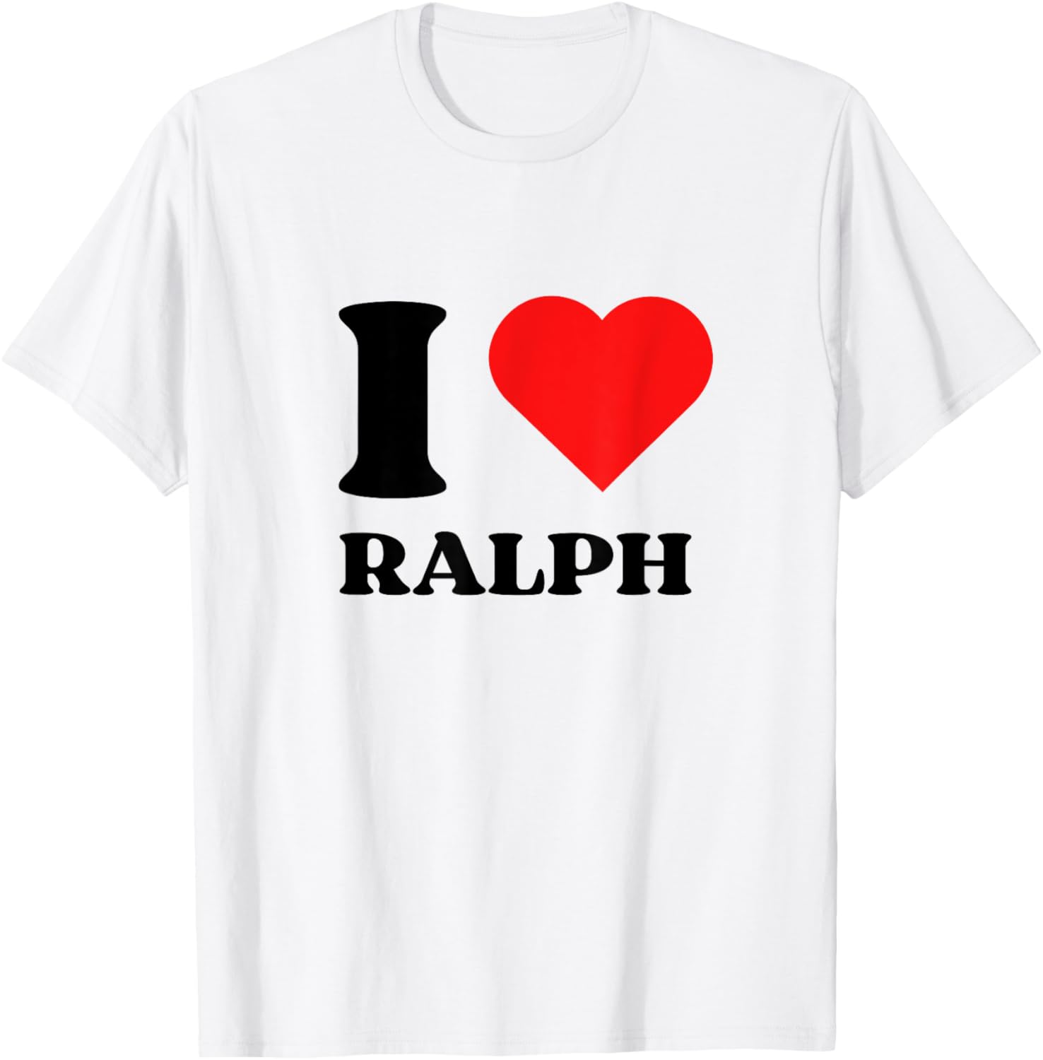 I Love Ralph Y2K Valentine’s Day T-Shirt for Trendy Couples and Fans - 4