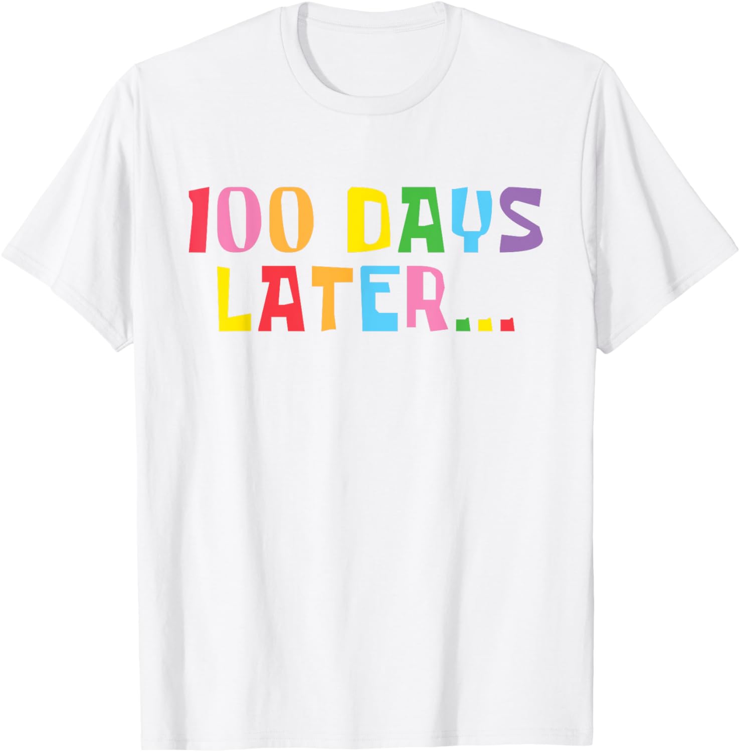 100 Days of School T-Shirt for Kids Boys and Girls Fun 100th Day Design - 13
