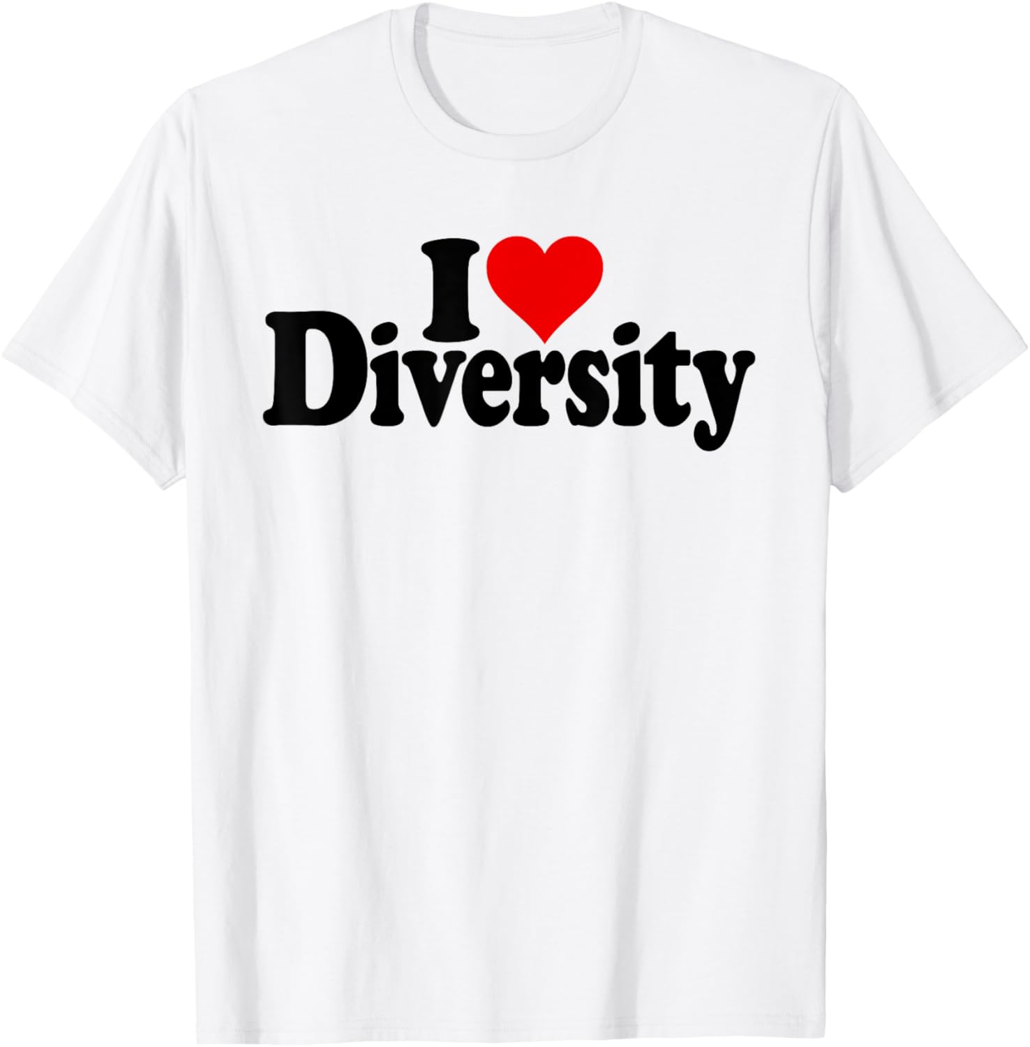 I Love Heart Diversity Strength in Diversity T-Shirt for All Occasions - 6