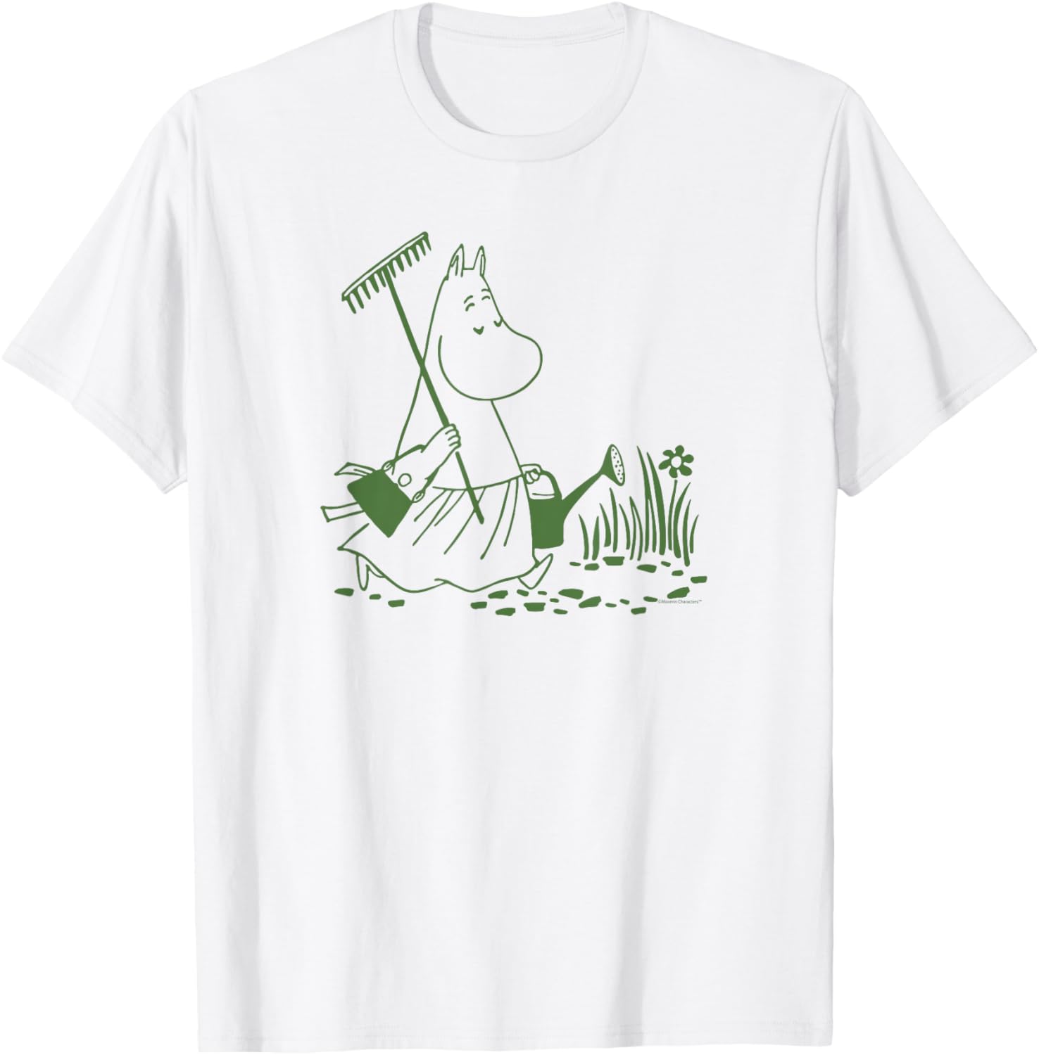 Moomin Moominmamma Busy At Work T-Shirt for Fun and Cozy Days - 1