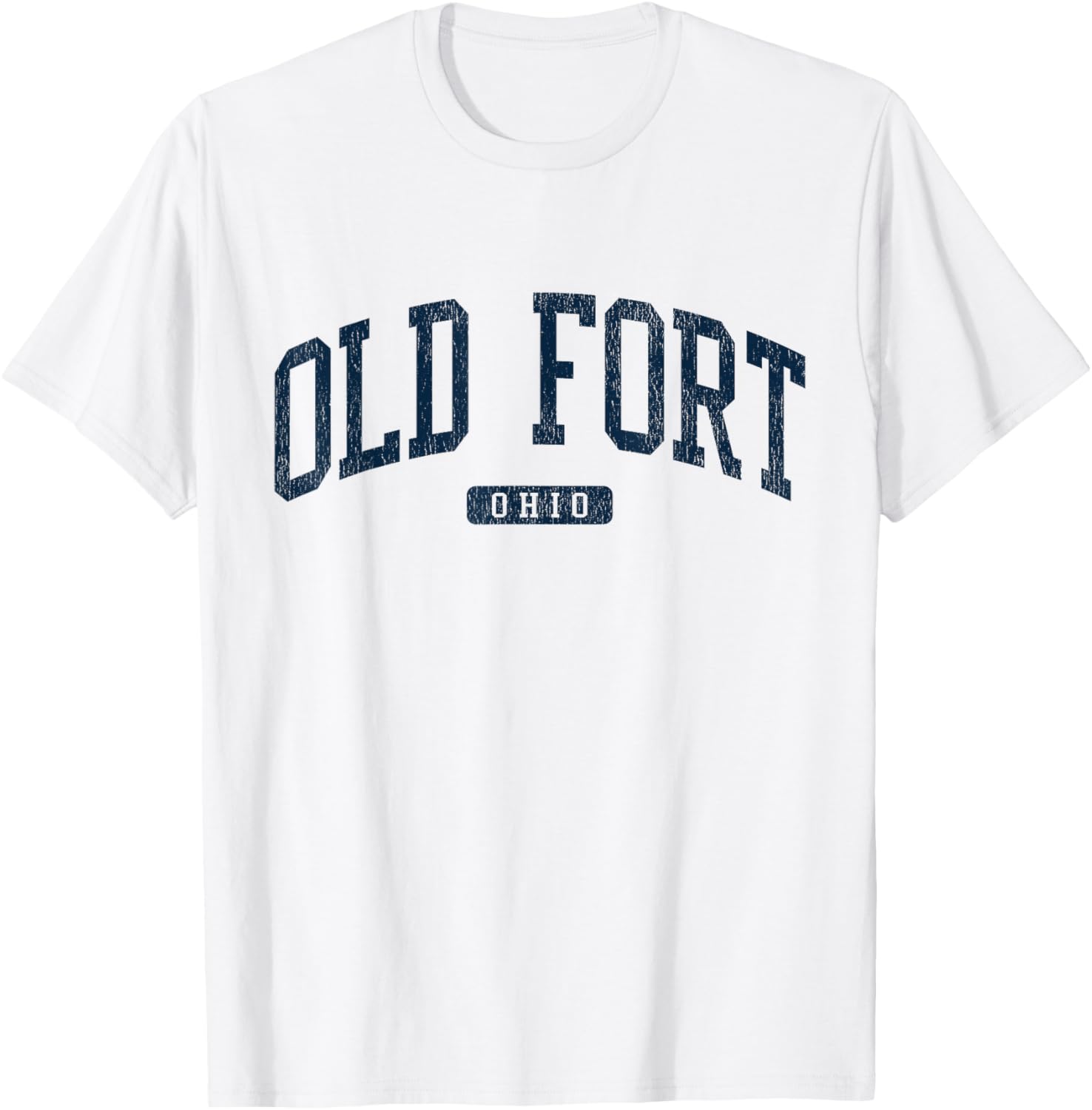 Old Fort Ohio College Style Blue T-Shirt for Comfort and Style - 9