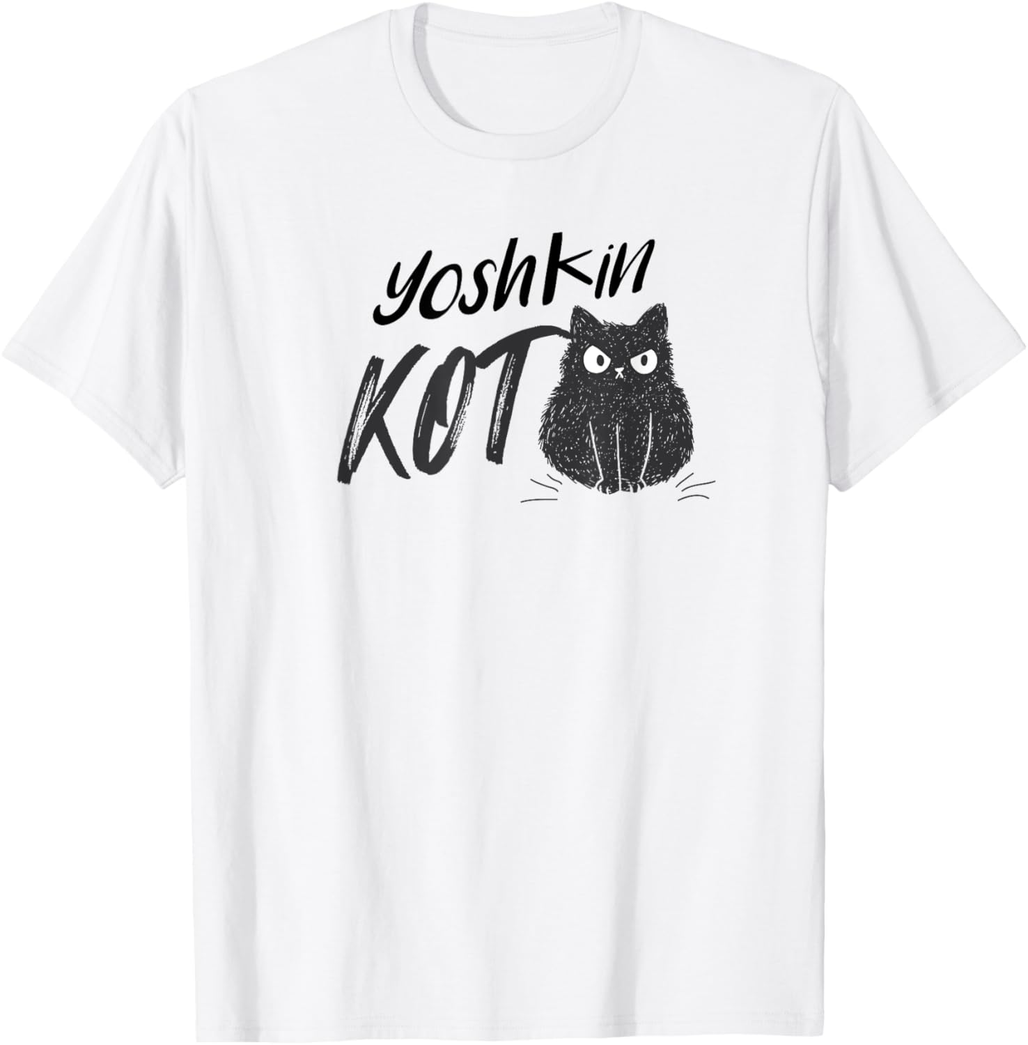 Yoshkin Kot Funny Russian Saying T-Shirt Cute Humor Gift for Friends - 1