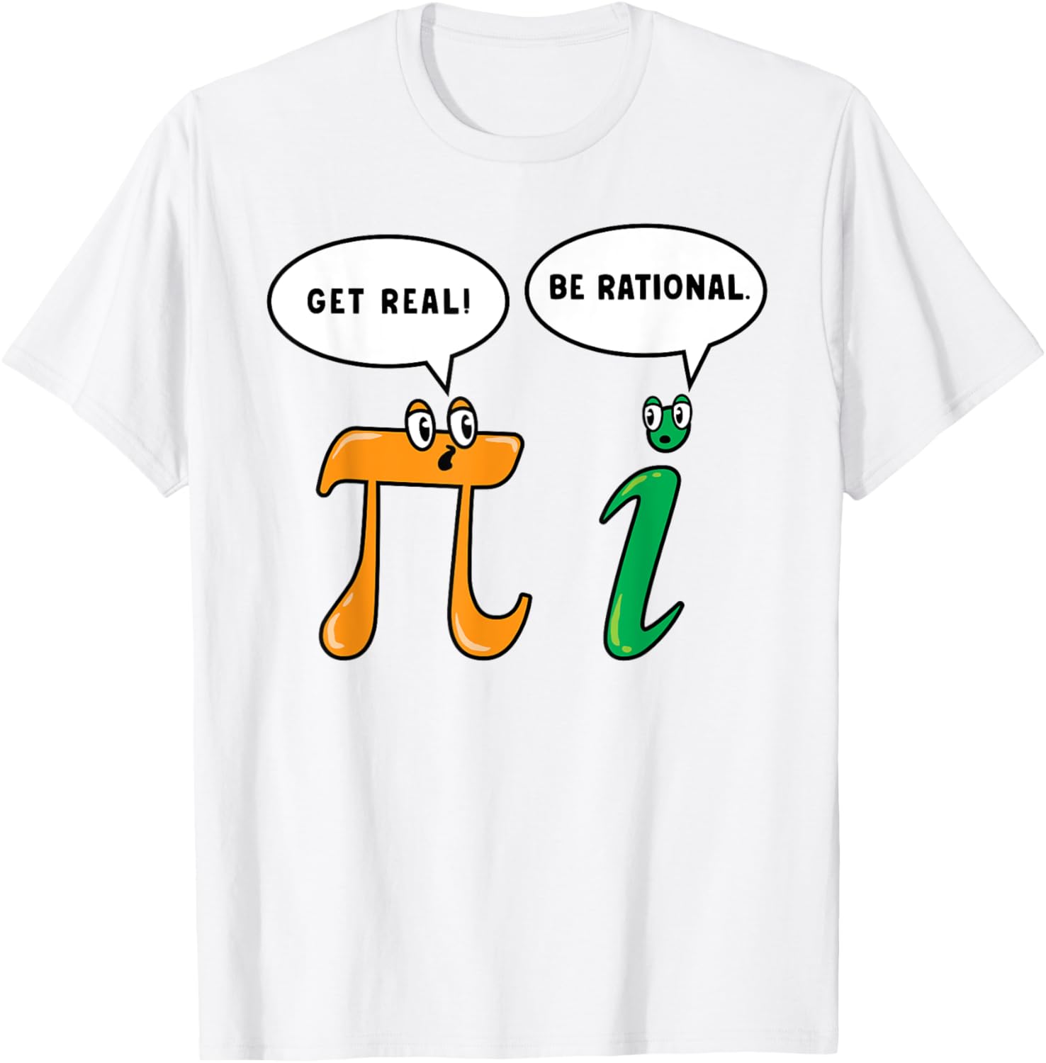 Funny Pi Day T-Shirt for Math Lovers - Get Real Be Rational Teacher Gift - 10