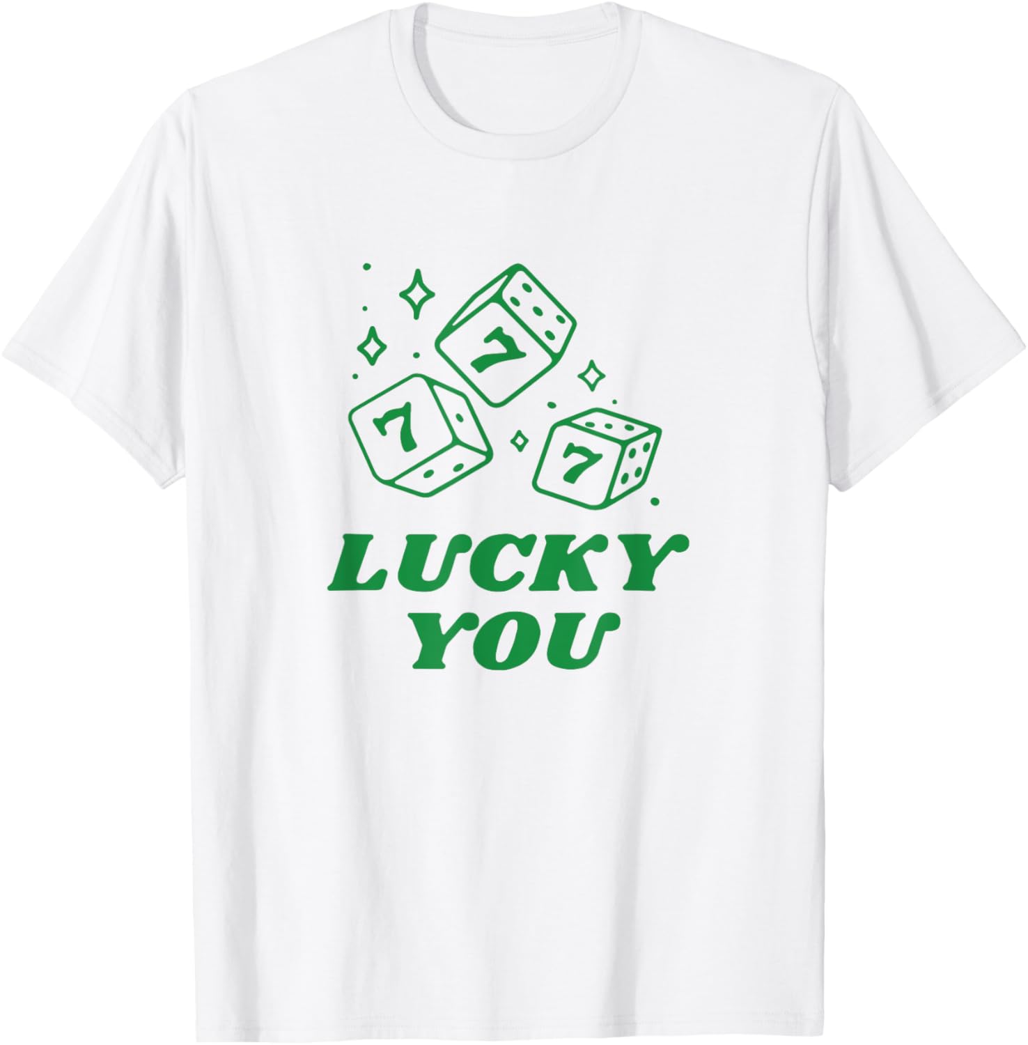 Trendy Y2K Lucky Dice T-Shirt - Funny 90s Style Apparel for Everyone - 25