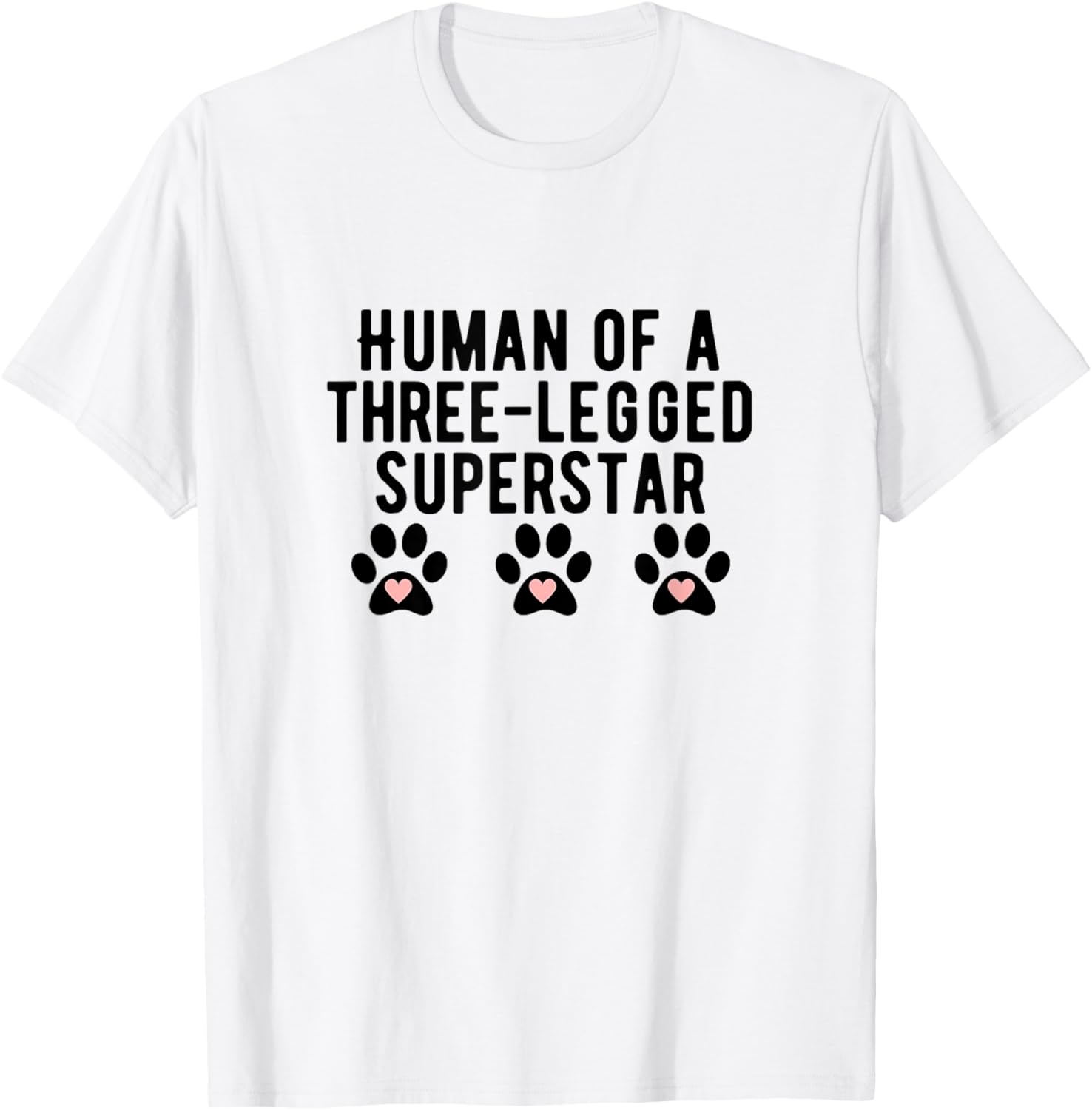 Three Legged Pet Owner Club T-Shirt for Dog Cat Lovers - Fun Apparel - 2