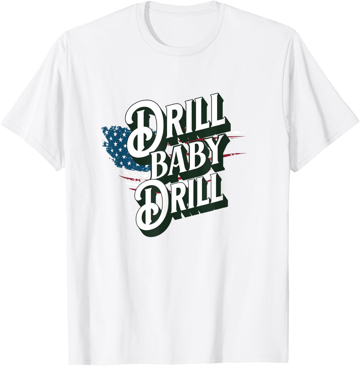 Vintage Trump Drill Baby Drill T-Shirt for Stylish Statement Wear - 2