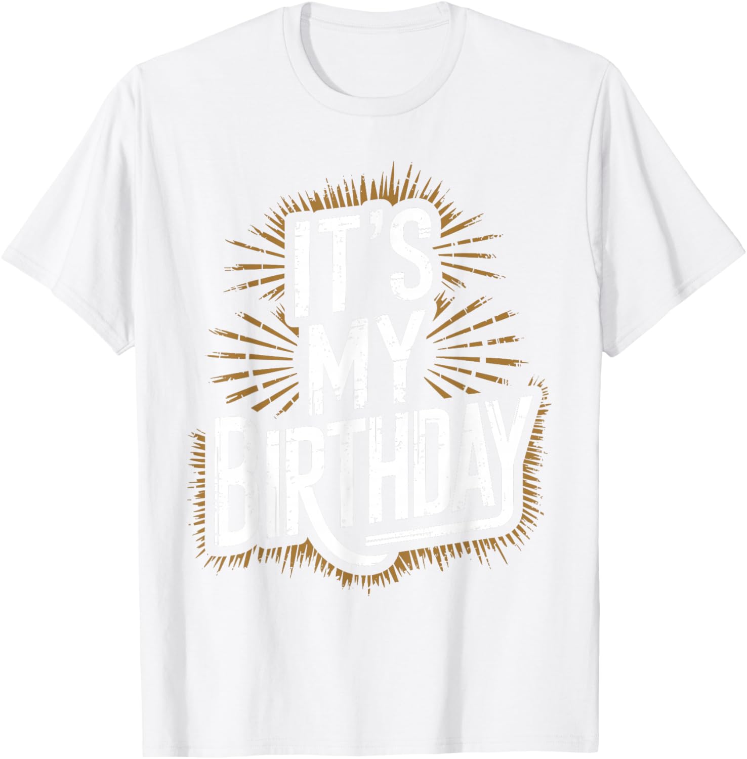 Vintage It's My Birthday Distressed T-Shirt for Men, Women, and Kids - 1