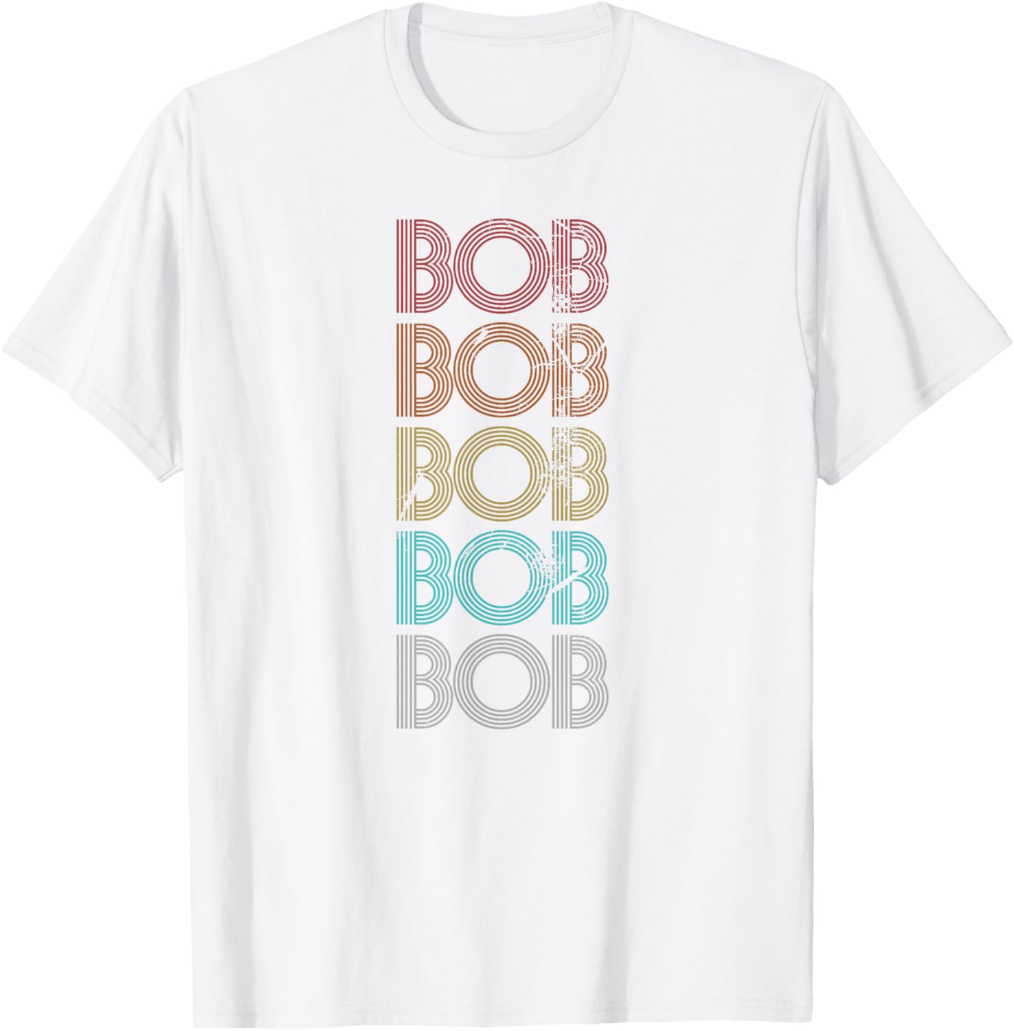Retro Vintage BOB T-Shirt for Stylish Casual Wear and Everyday Comfort - 15