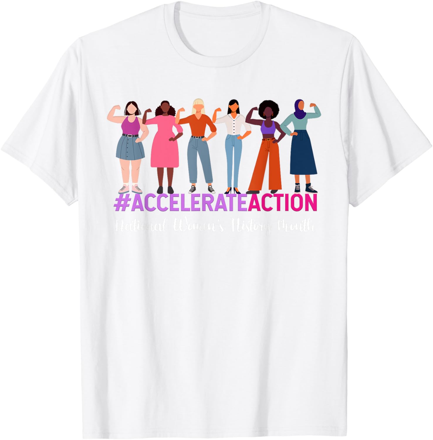 Celebrate Women's History Month 2025 with a Stylish T-Shirt for Her - 29