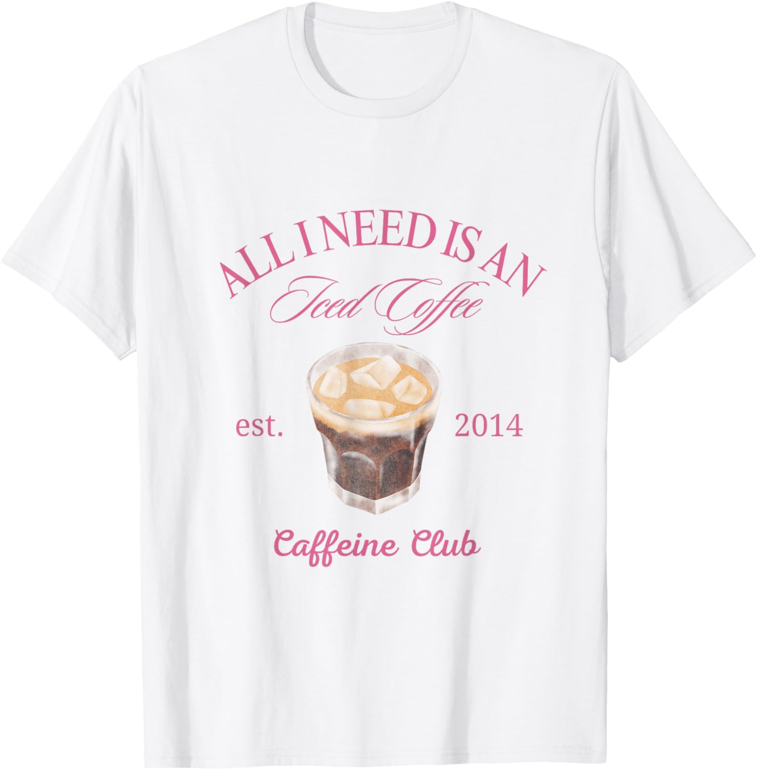 Iced Coffee Lover T-Shirt Perfect for Casual Style and Gift Ideas - 2