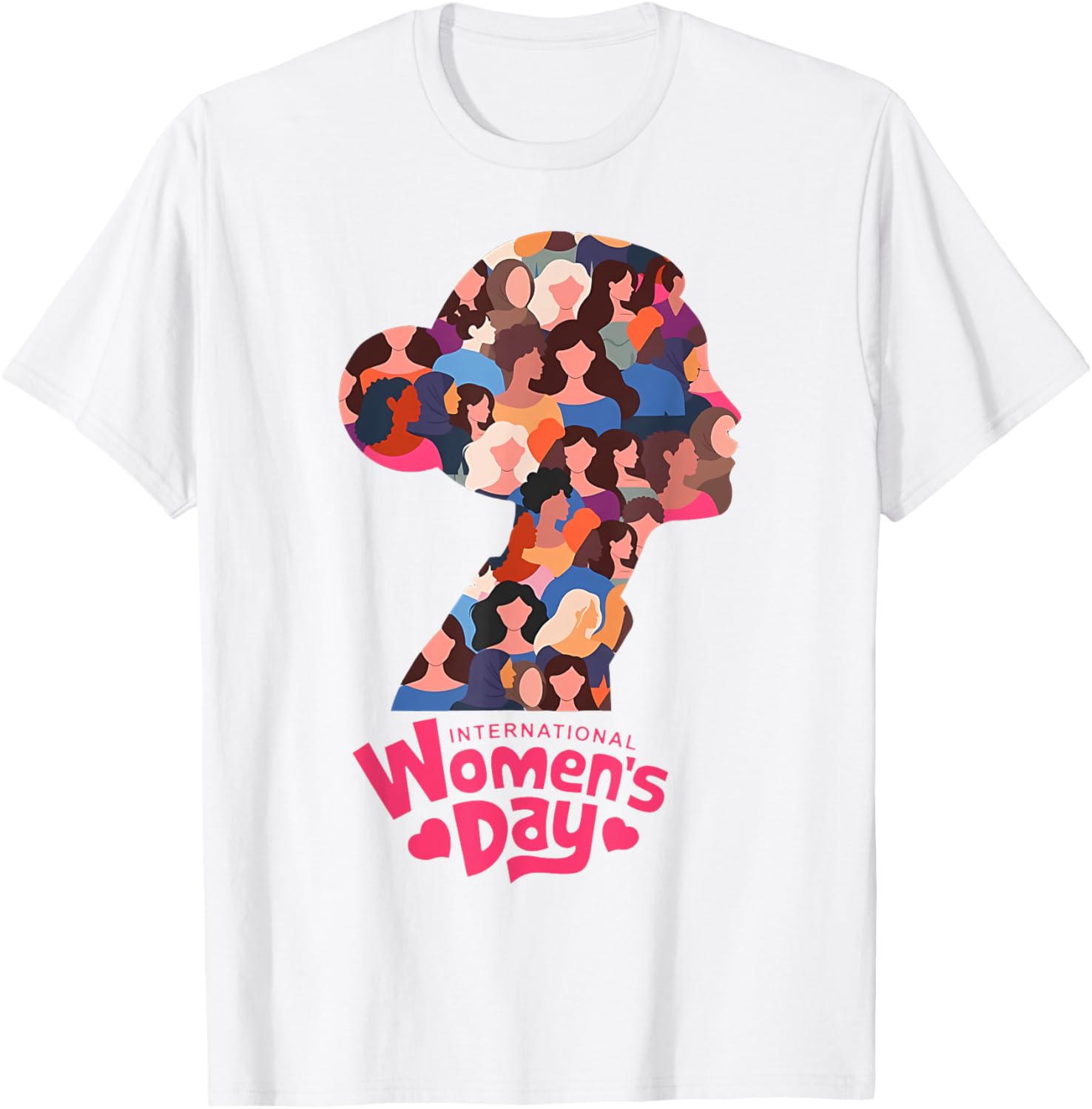 Celebrate Women's Day with Inspire Inclusion Women's T-Shirt for March 8 - 6