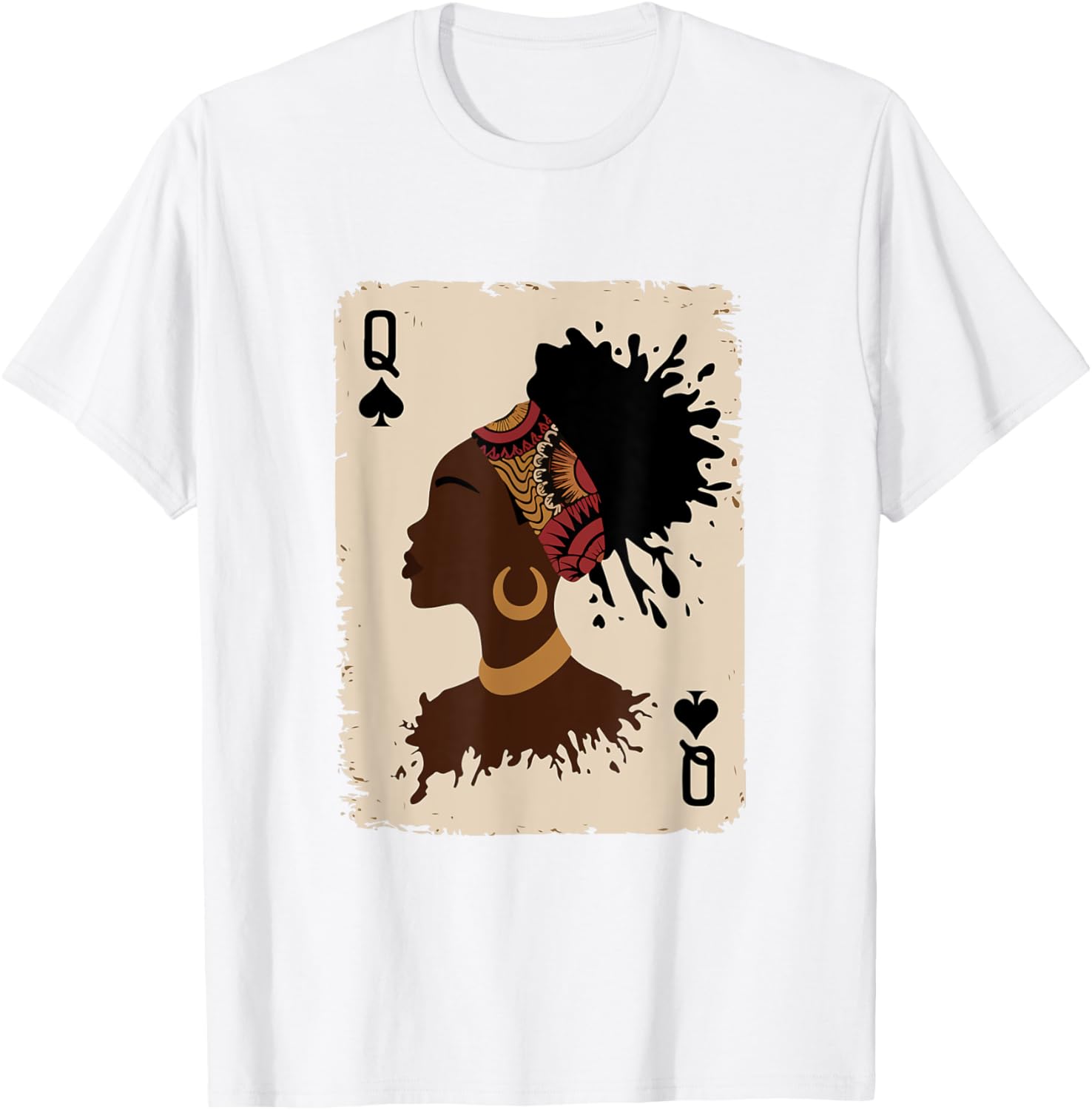 Black Queen Afro Dope Melanin Shirt for Proud African American Women - 5