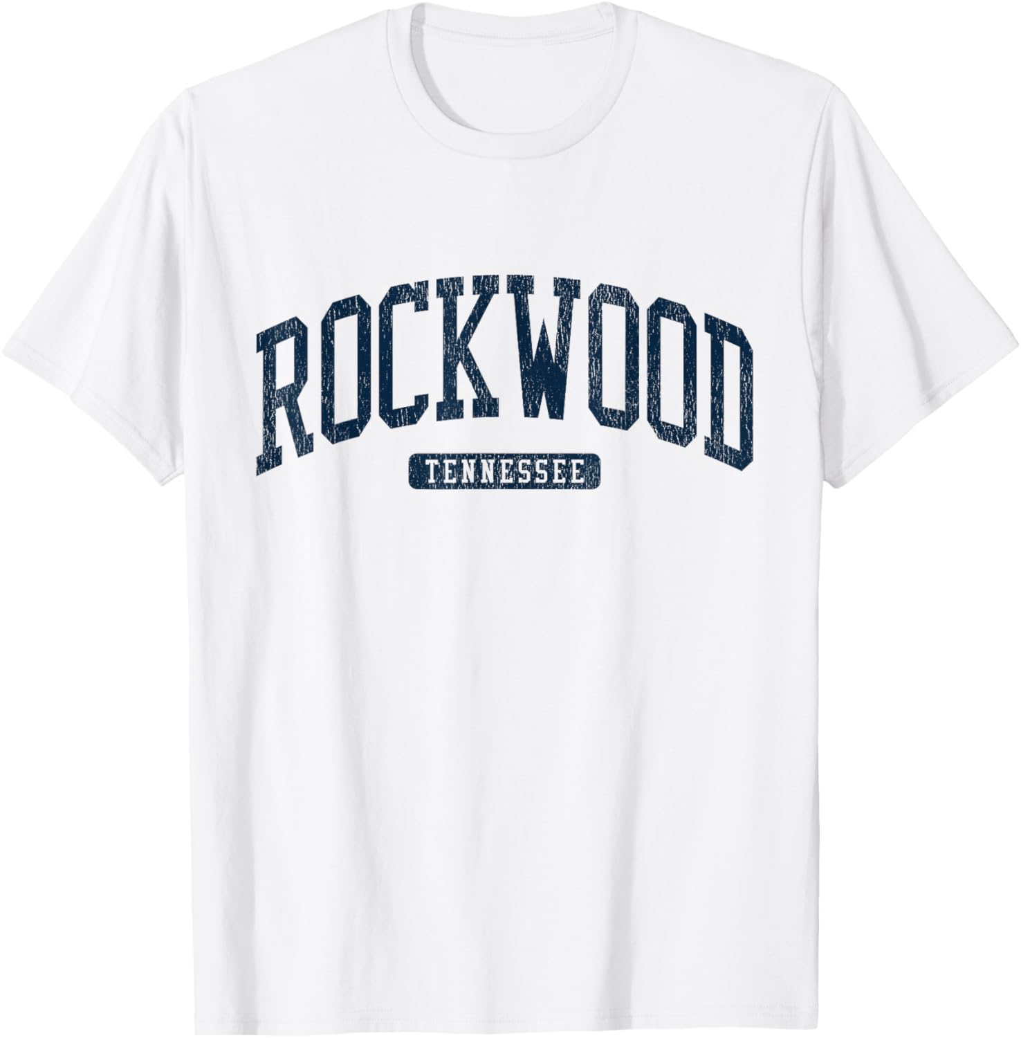 Rockwood Tennessee College University Blue T-Shirt for Casual Style - 3