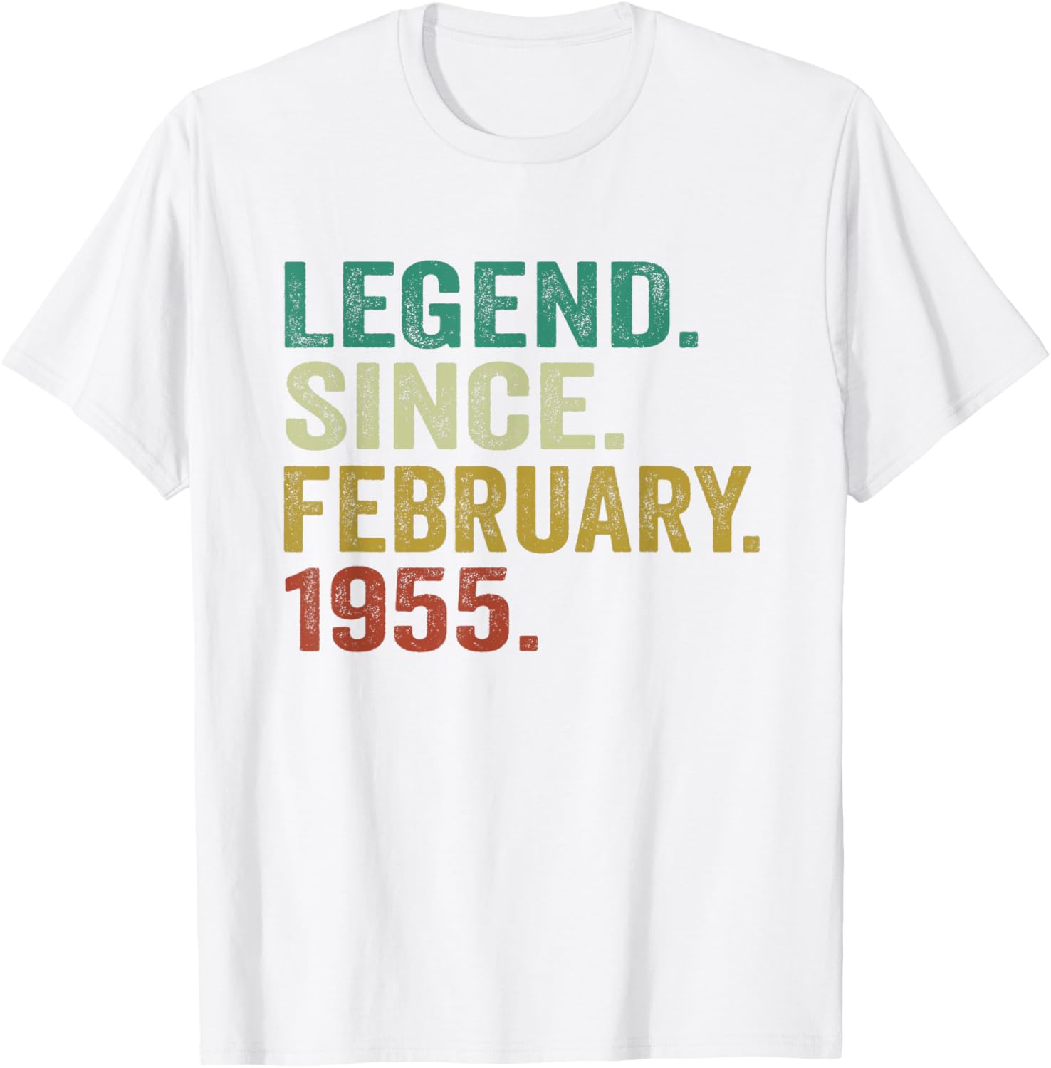 70th Birthday T-Shirt Celebrating 70 Years of Legend Since 1955 - 3