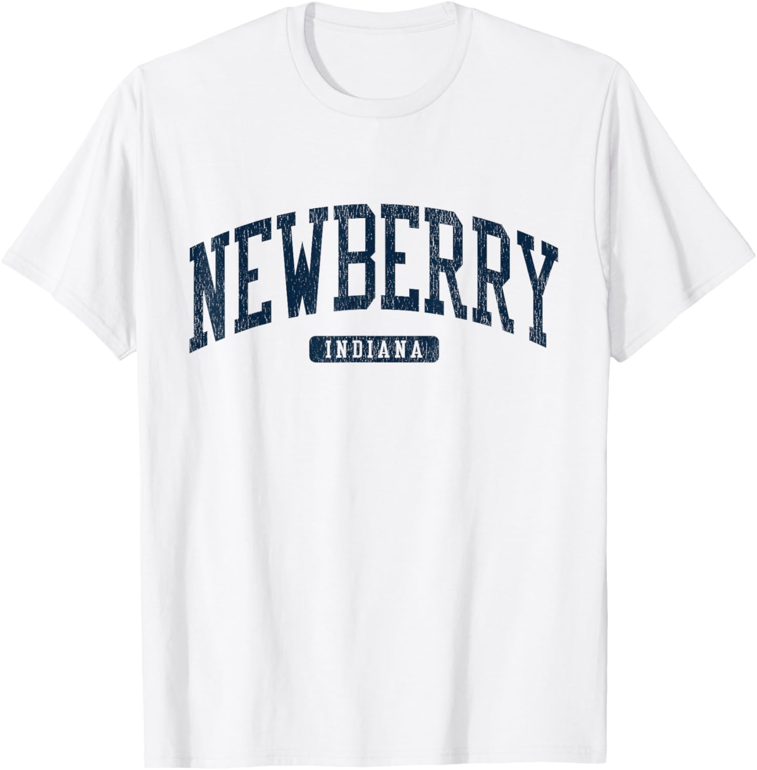 Newberry Indiana College University Blue T-Shirt for Stylish Students - 2