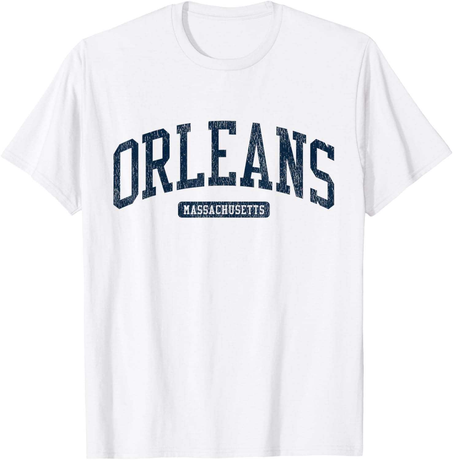 Orleans MA College University Style Blue T-Shirt for Comfortable Casual Wear - 17