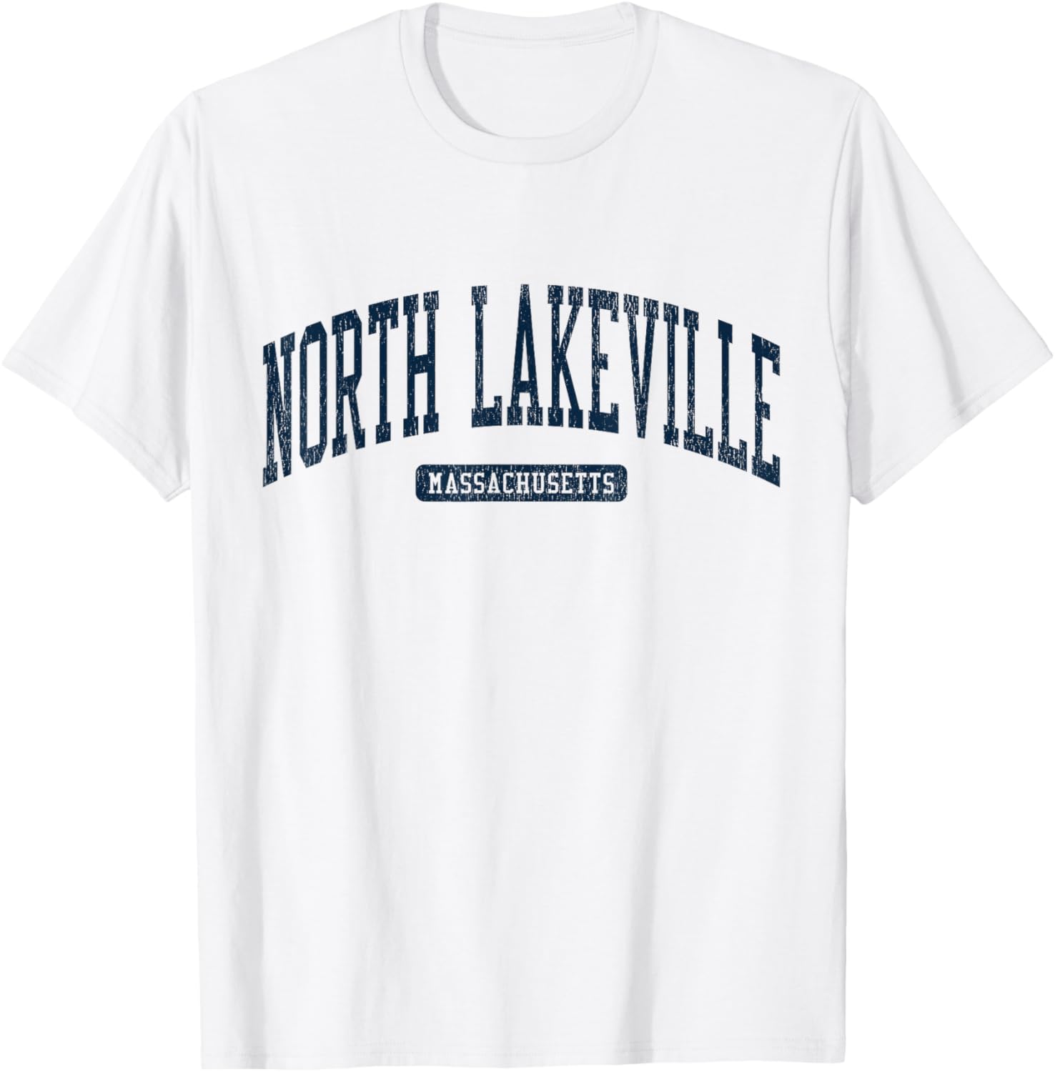 North Lakeville MA College University Bl T-Shirt for Stylish Comfort - 4